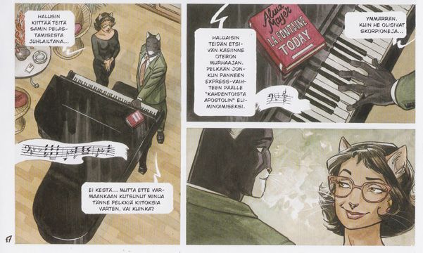 Canales & Guarnido: Blacksad 3: Punainen sielu.
