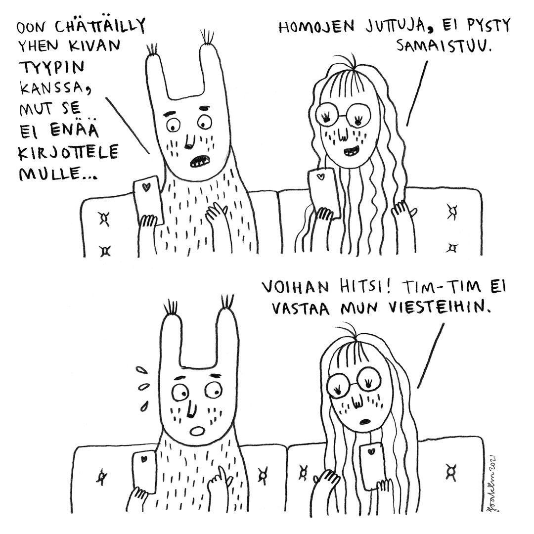 Ugly Monsters comic, Rumat möröt sarjakuva