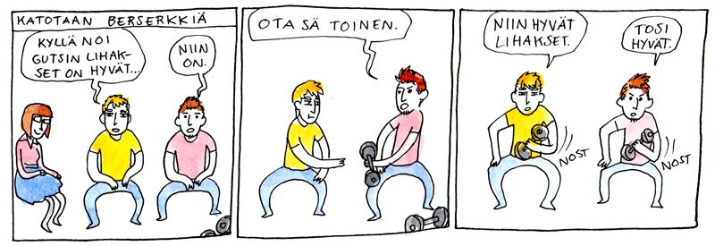 niin hyvät lihakset