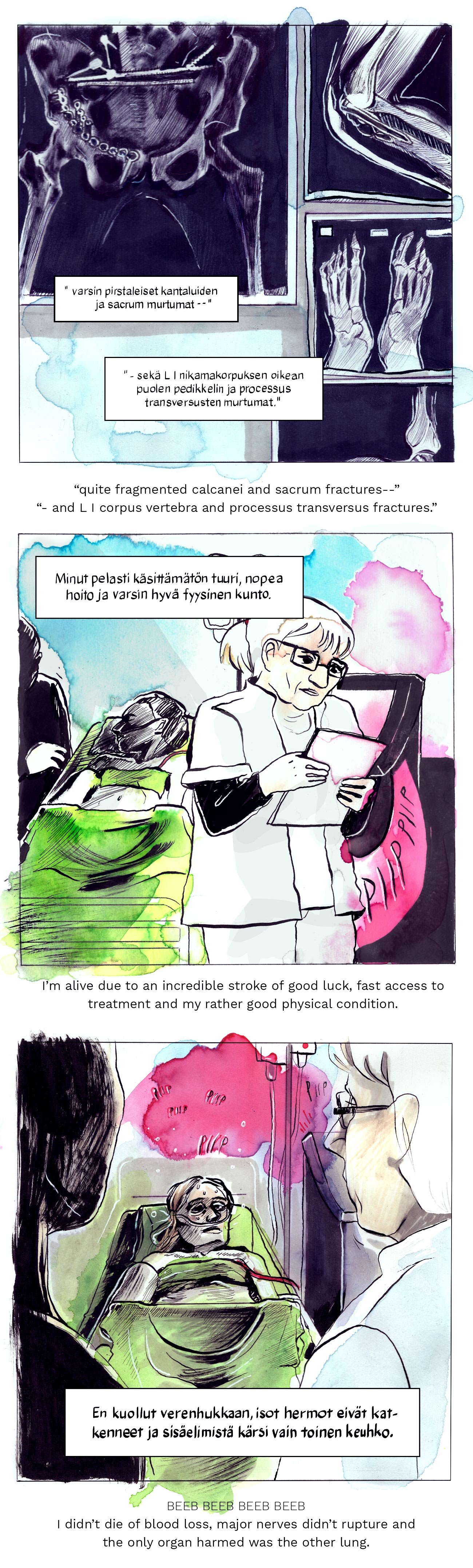 Sarjakuva syömishäiriön ja masennuksen tuskasta, itsemurhasta ja elämästä. A webcomic about the pain of eating disorders and depression, suicide and life itself.