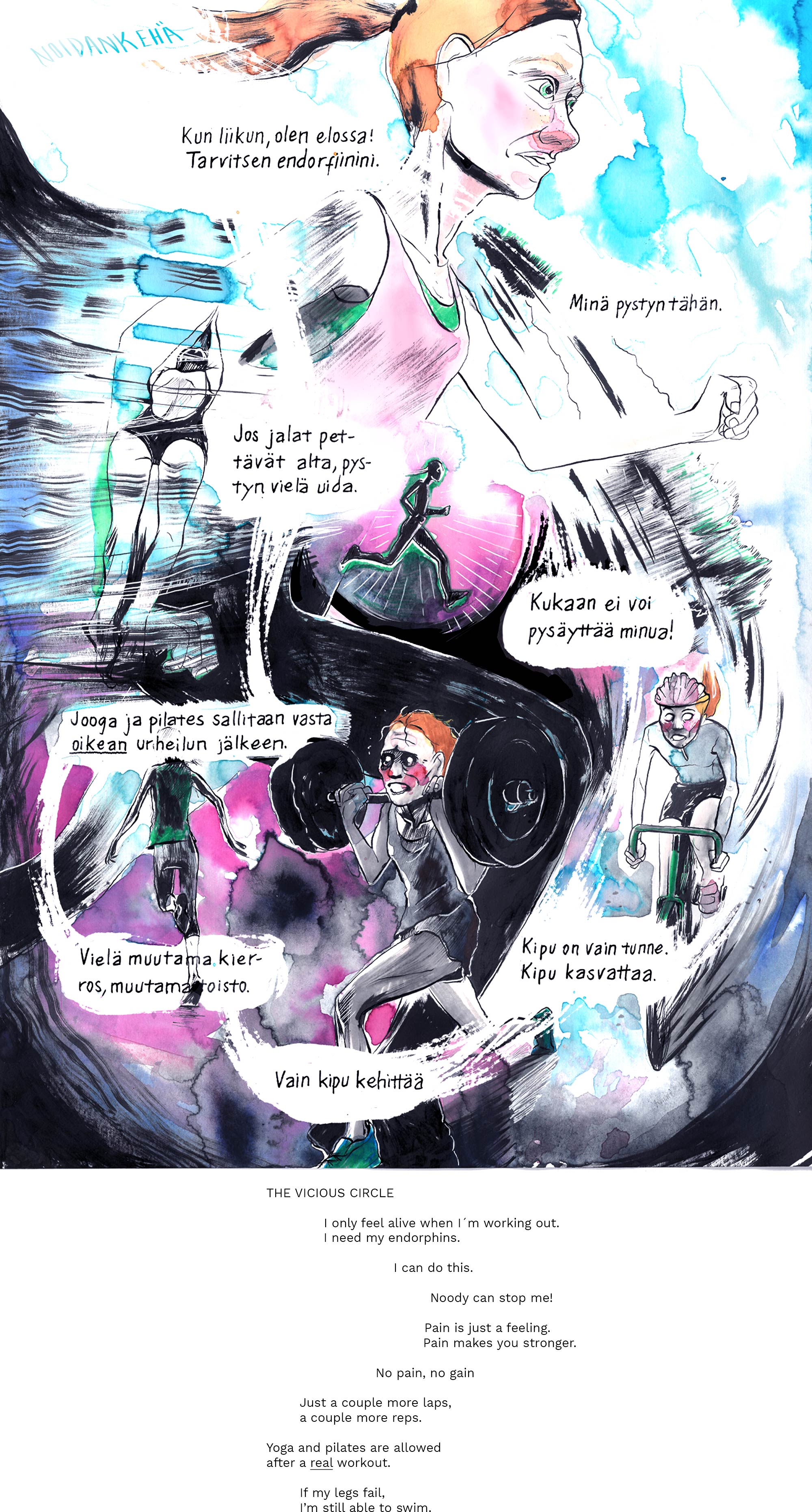 Run for your life Comics about Madness 2019_7