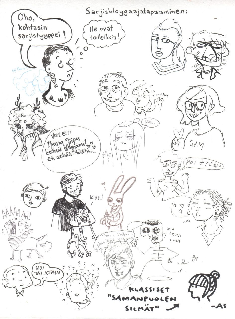 sarjisbloggaajatapaaminen 2015
