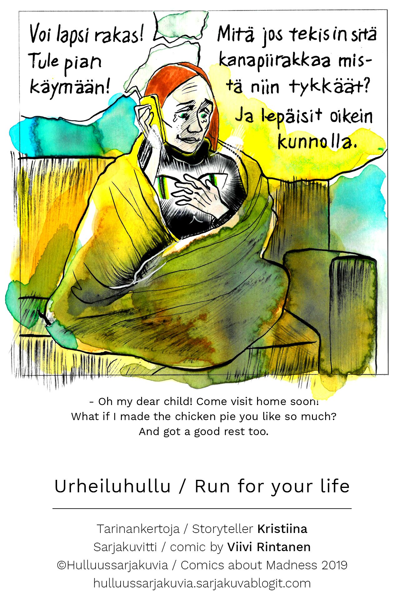Run for your life Comics about Madness 2019_14