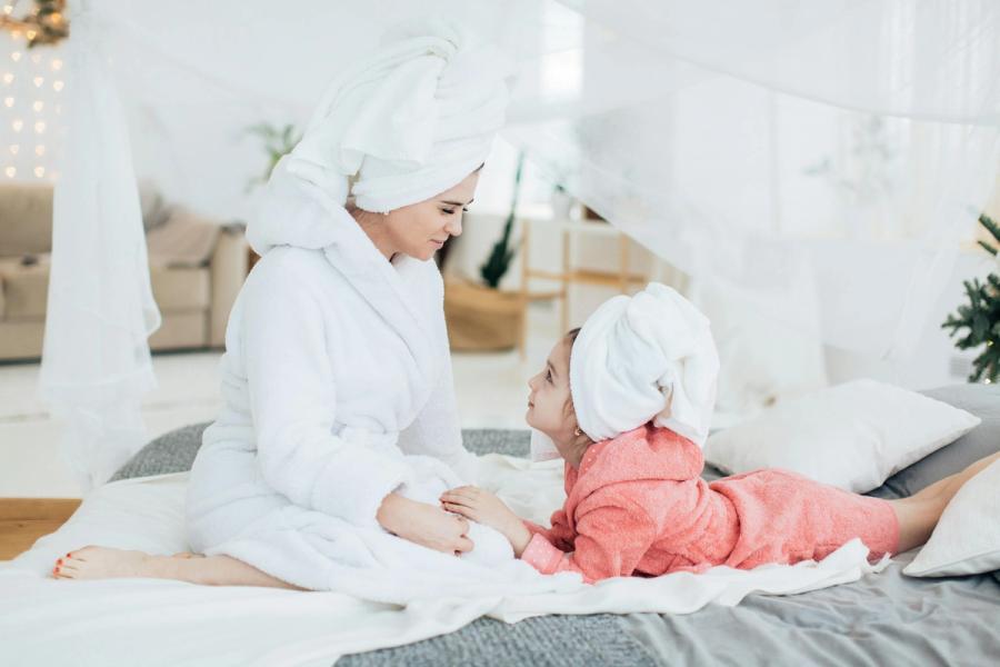 Moms Who Are Tired of Being Told to Take a Bath