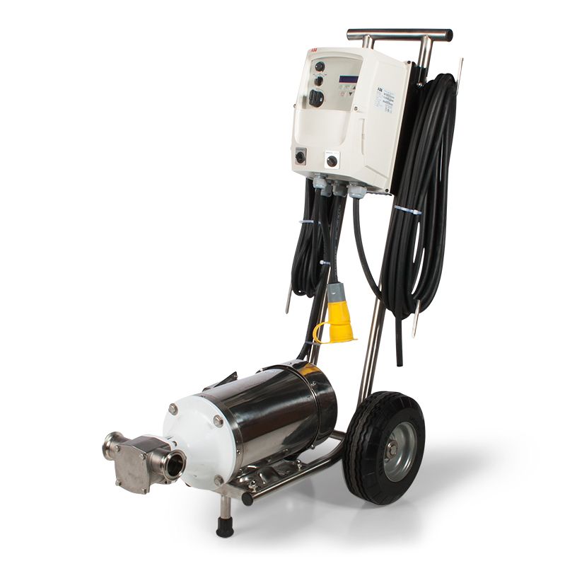 Picture of a Jabsco flexible impeller pump