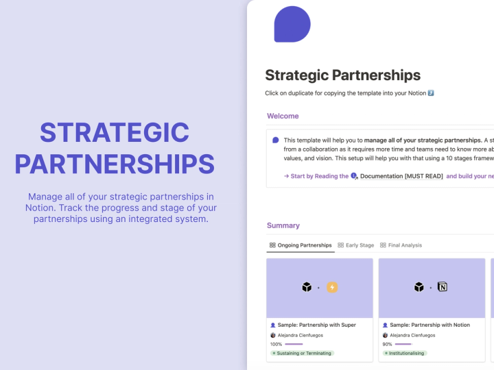 Strategic Partnerships