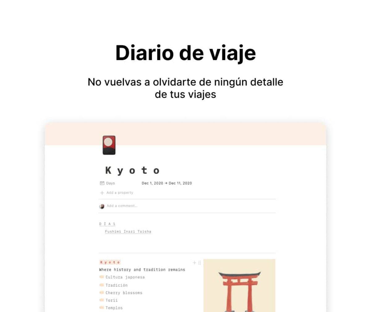 Diario de viaje