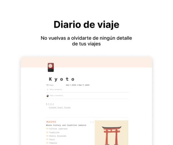 Diario de viaje