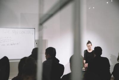 Silence on a given subject 