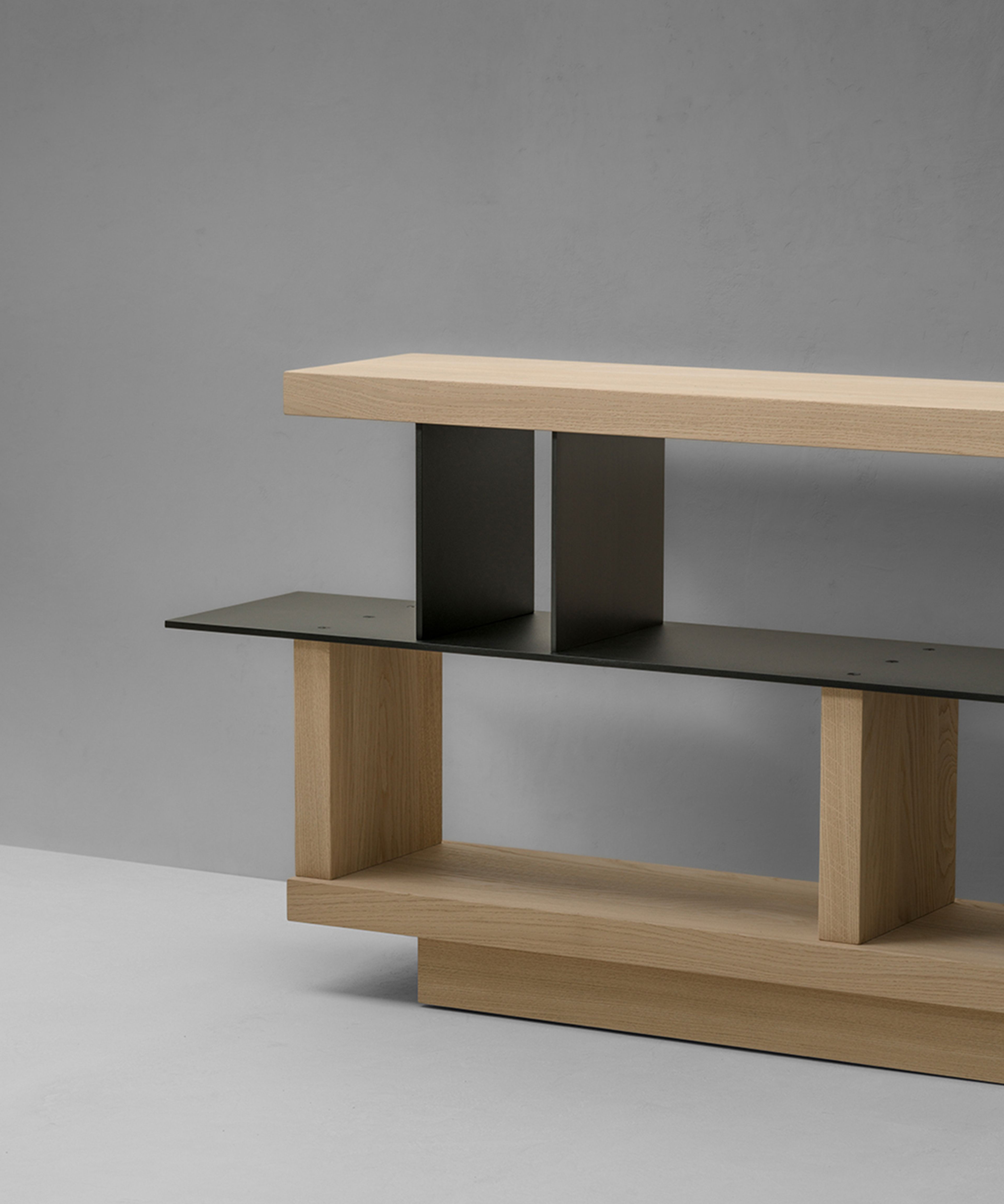 A multi-level sideboard Van Rossum.