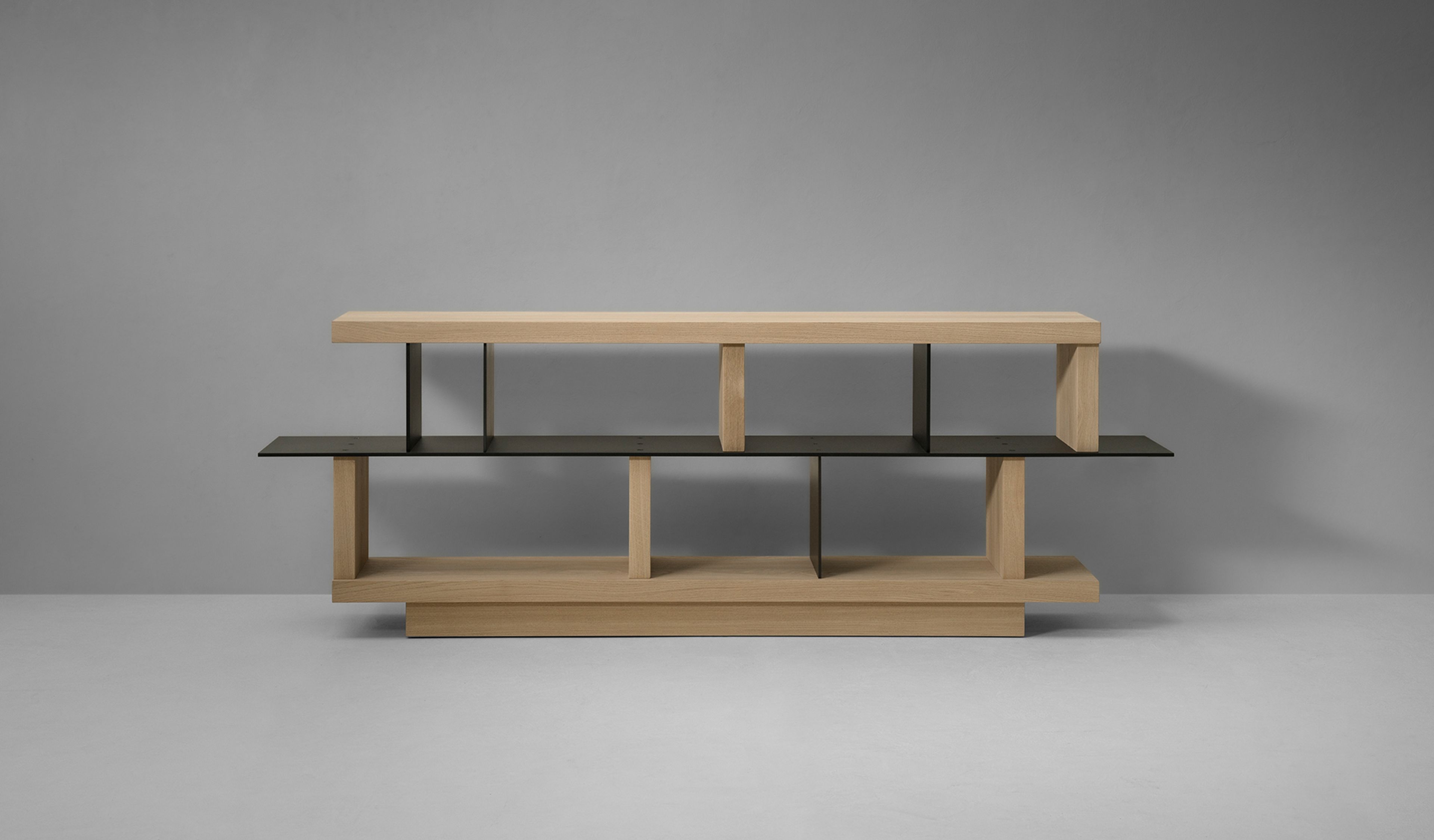 A multi-level sideboard Van Rossum.