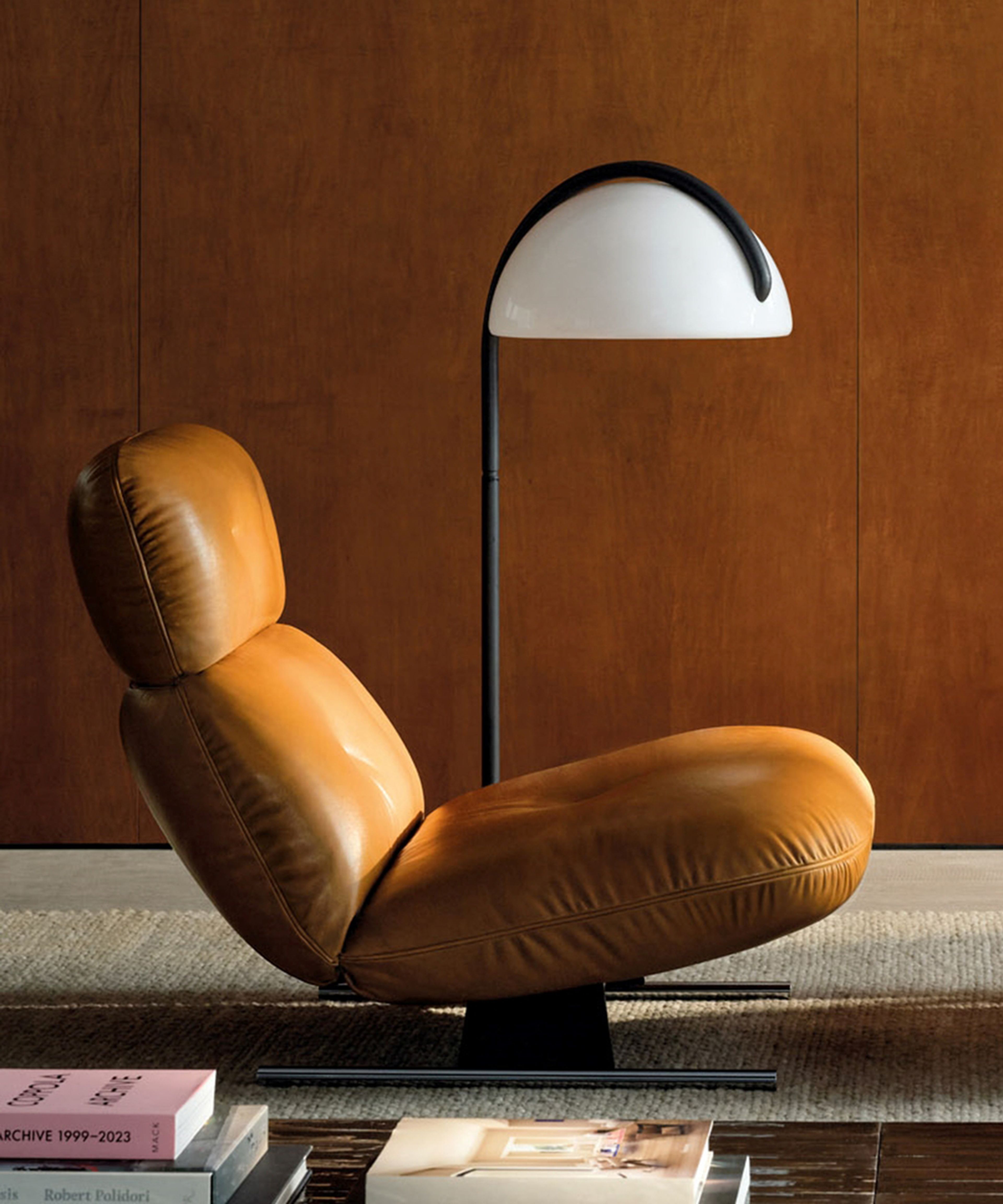 Le fauteuil Libra, inspiré par l'esthétique des années 1970.