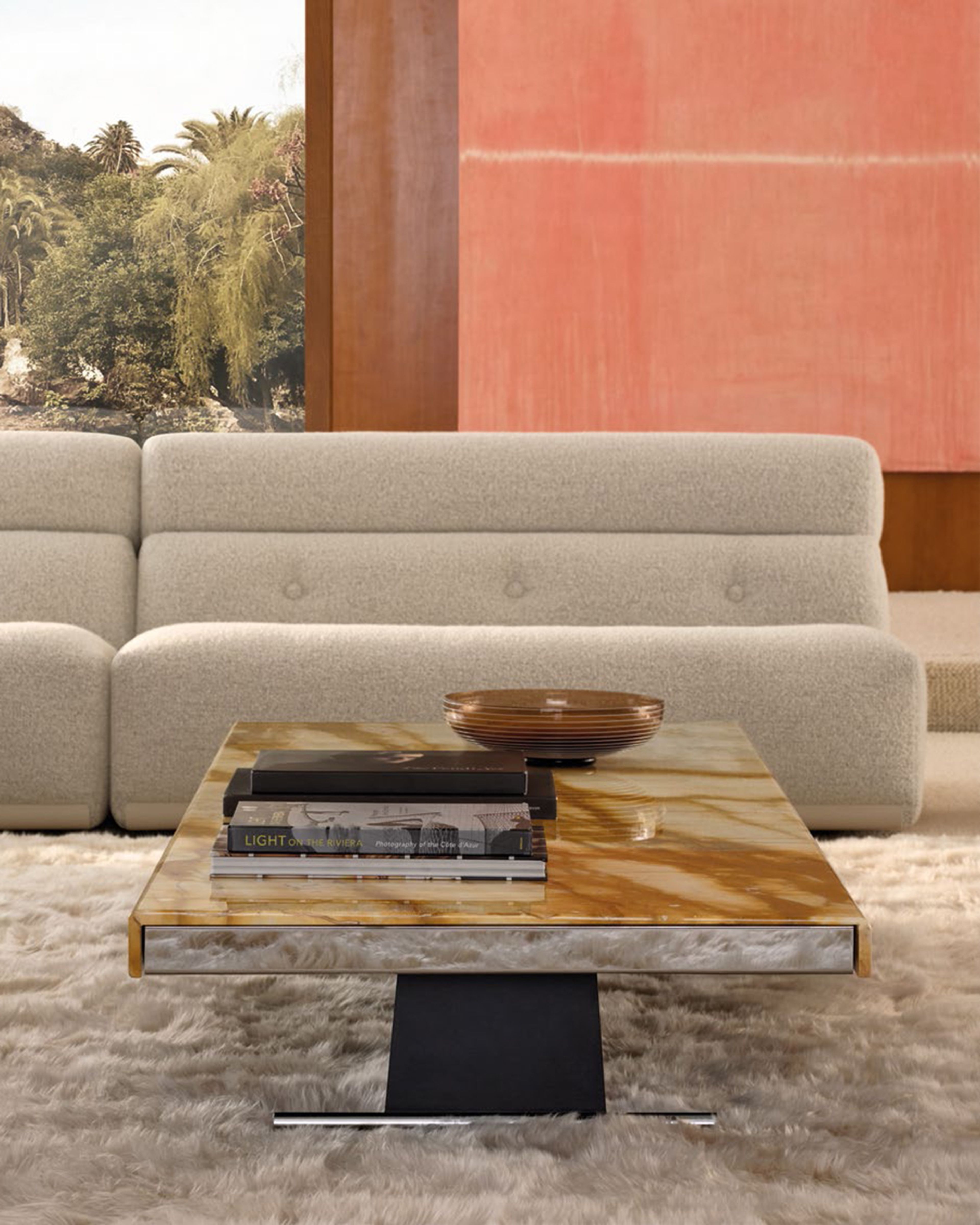 70`s style Minotti coffee table.
