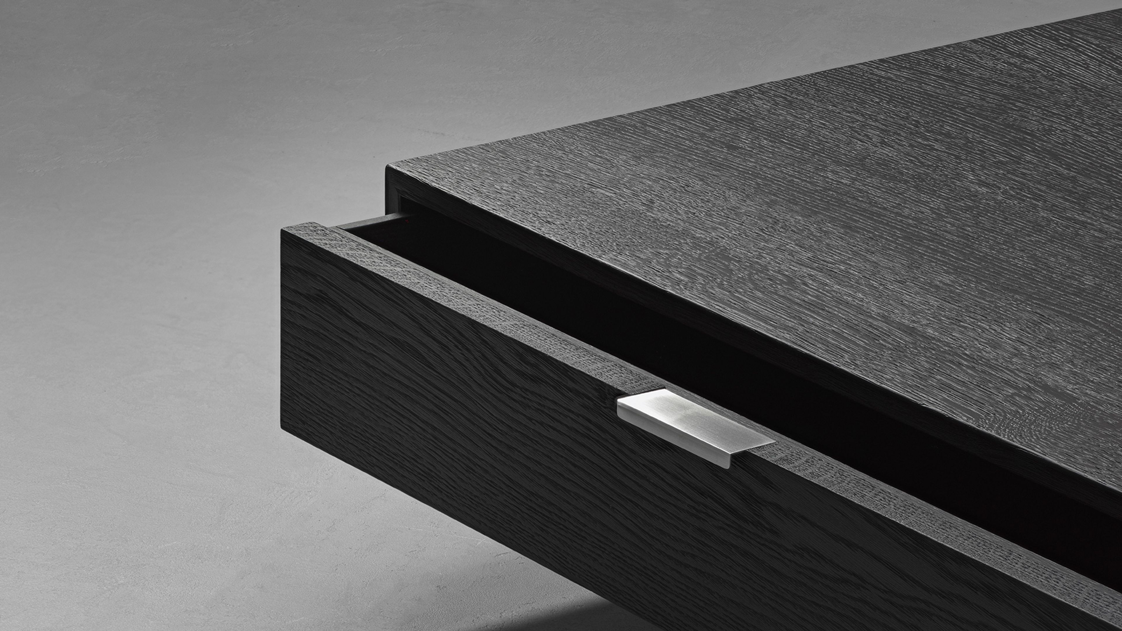 Une table basse carrée de Marlieke Van Rossum.