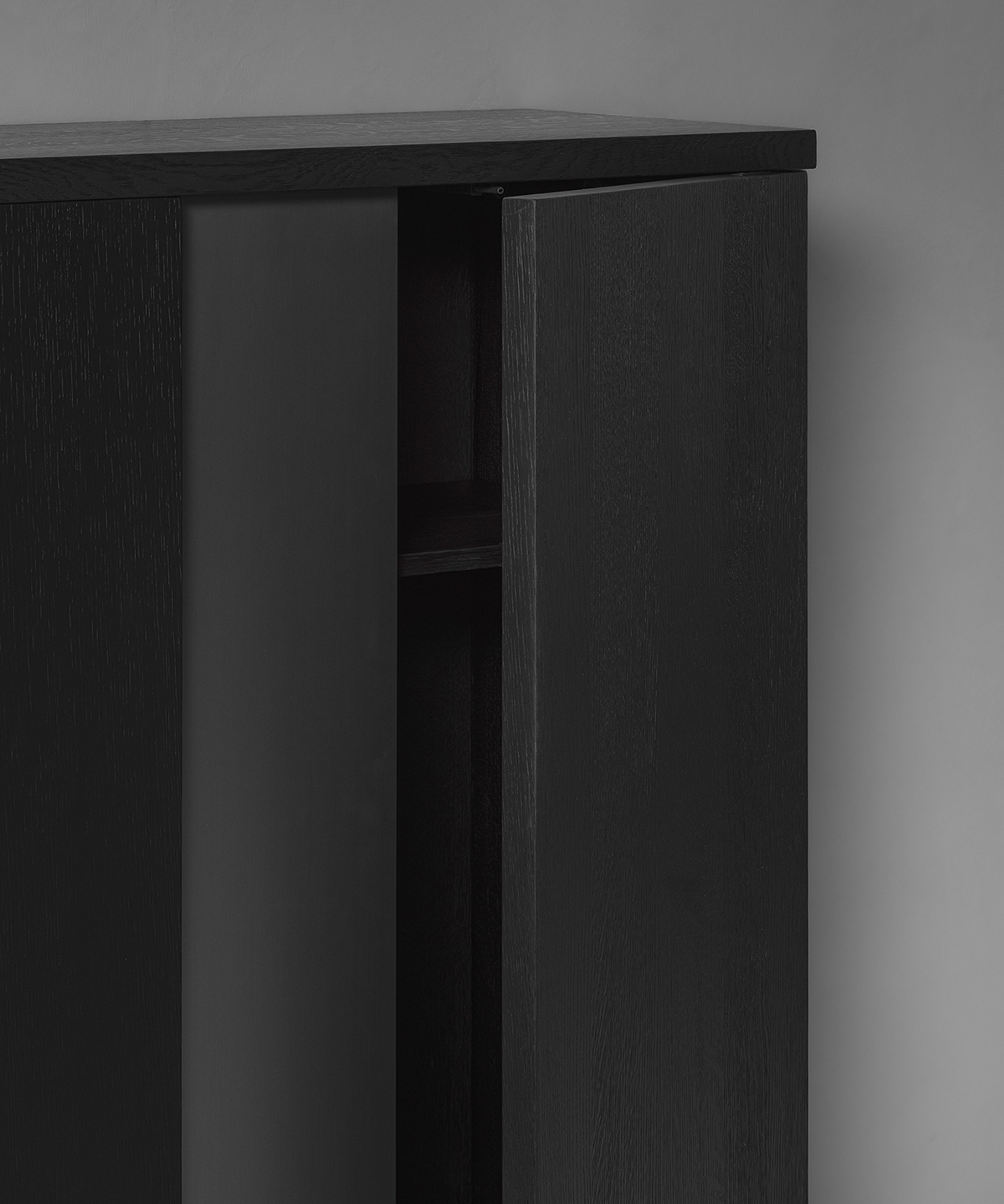 Lofty and lavishly detailed, the Nota Bene cabinet by Marlieke Van Rossum.