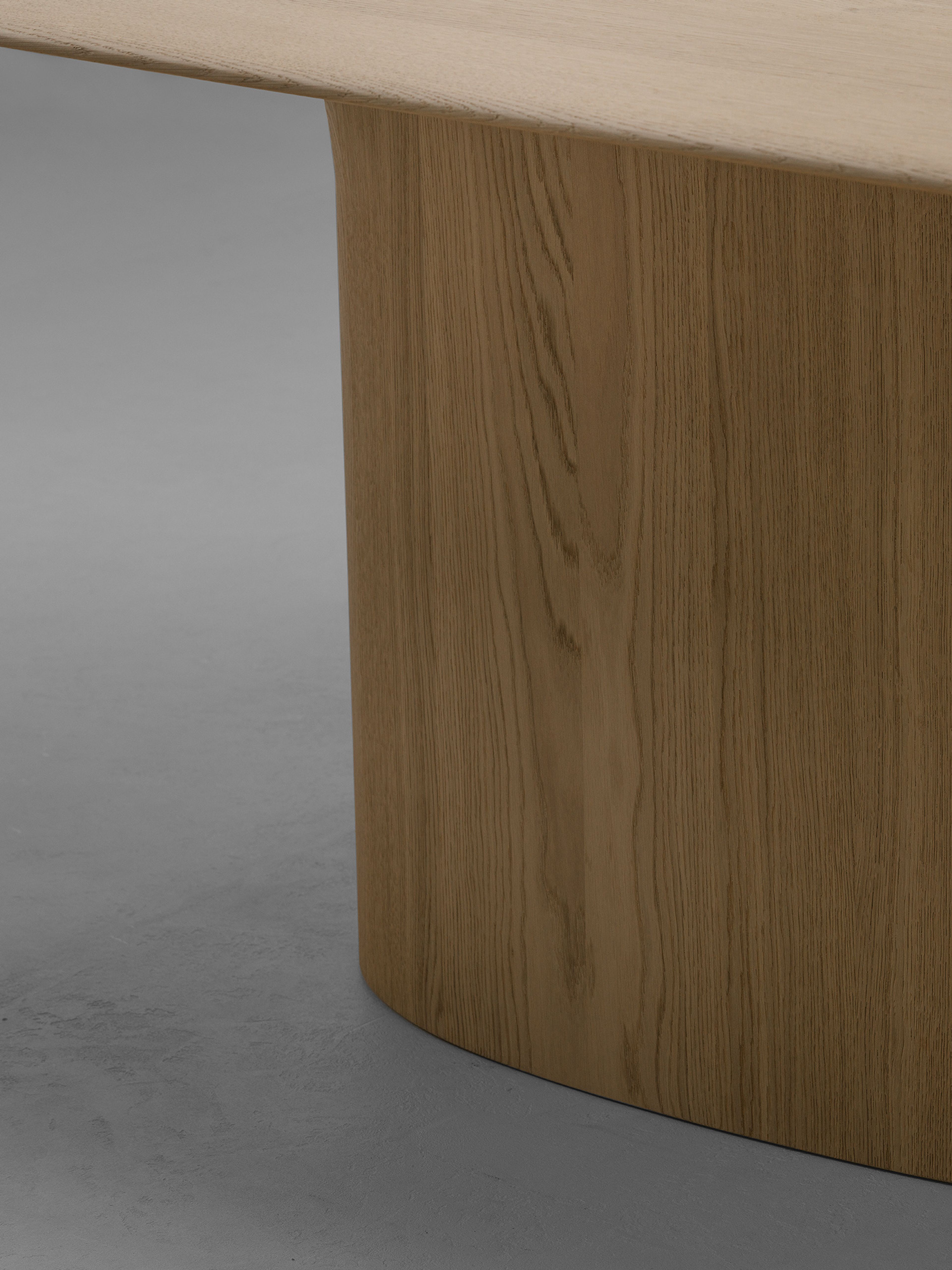 Table de Repas Anvil Semi-Ovale