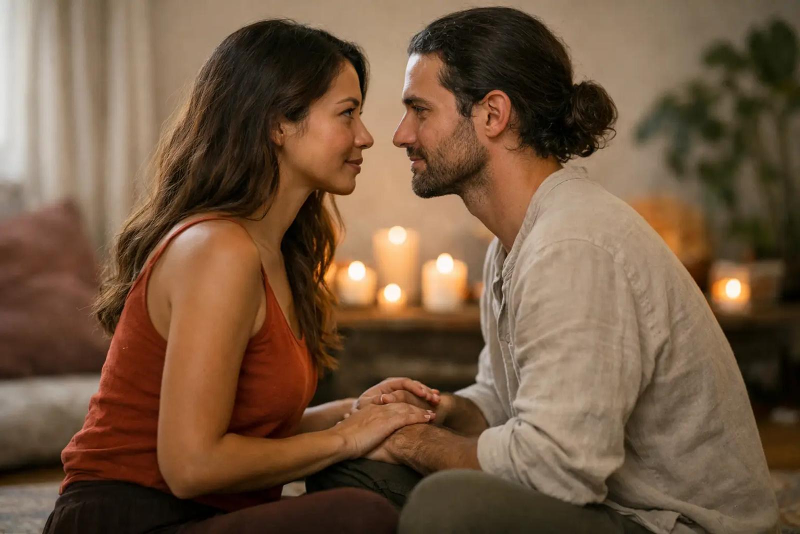 How to Use Tantric Eye Gazing for Connection
