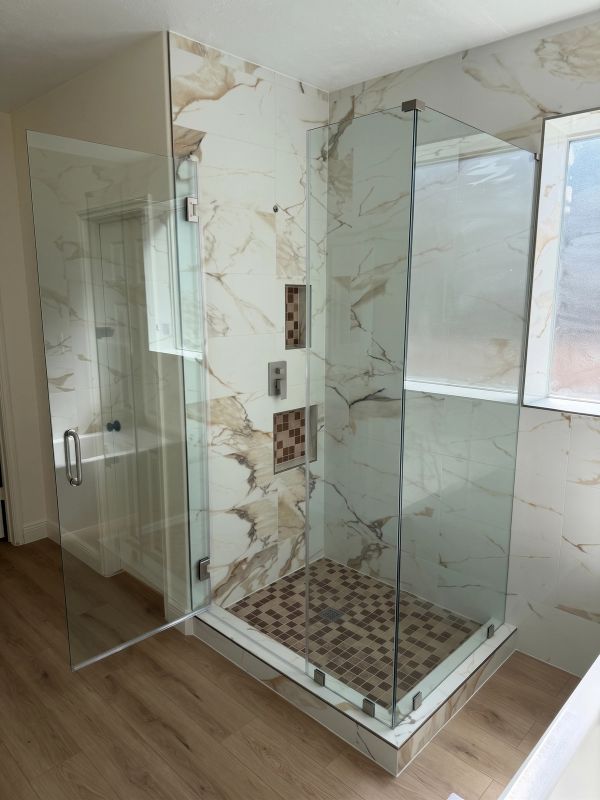 Frameless Shower Enclosure