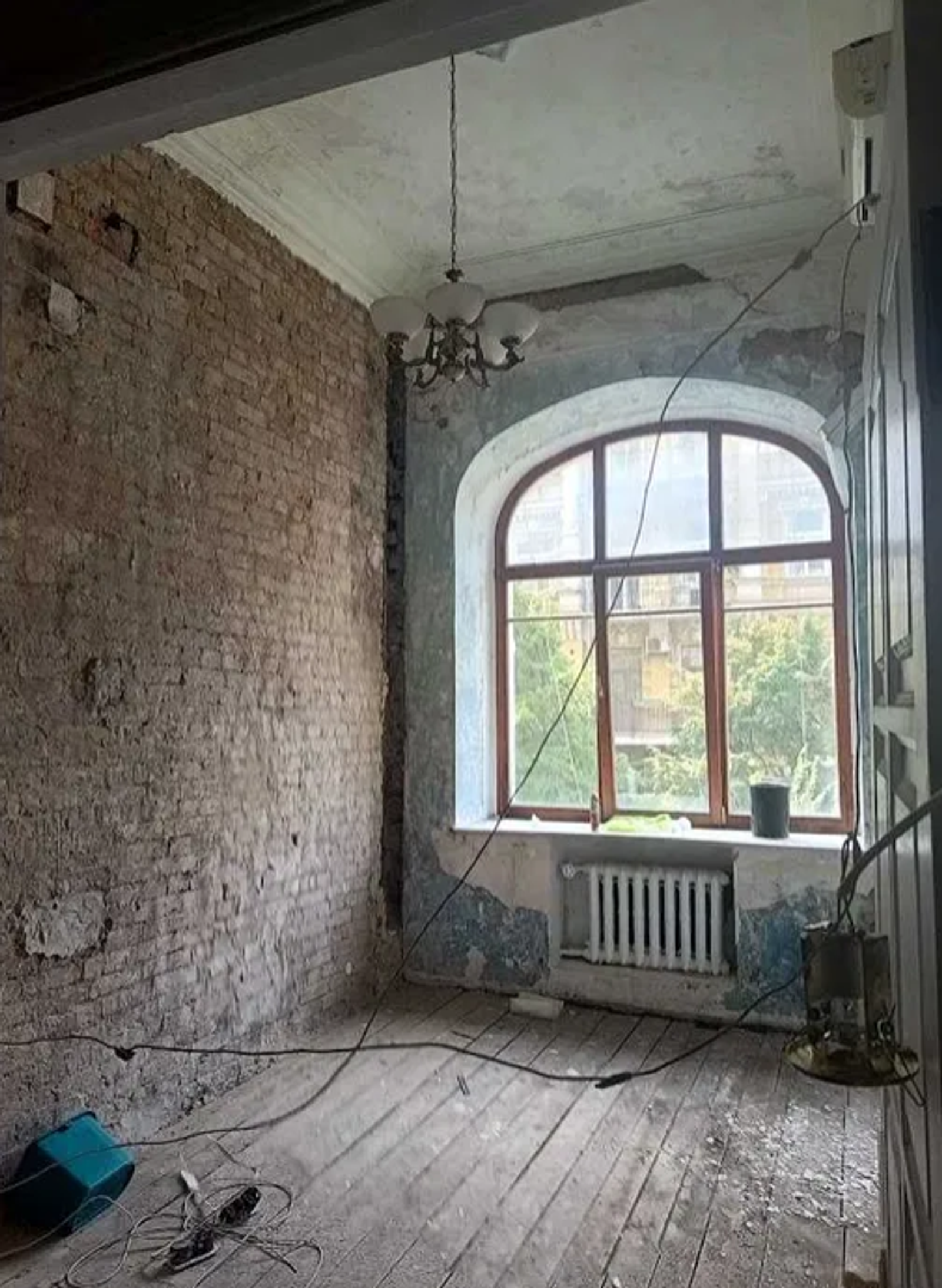 Bedroom in an apartment on Zankovetskoi Street 7, Kyiv
