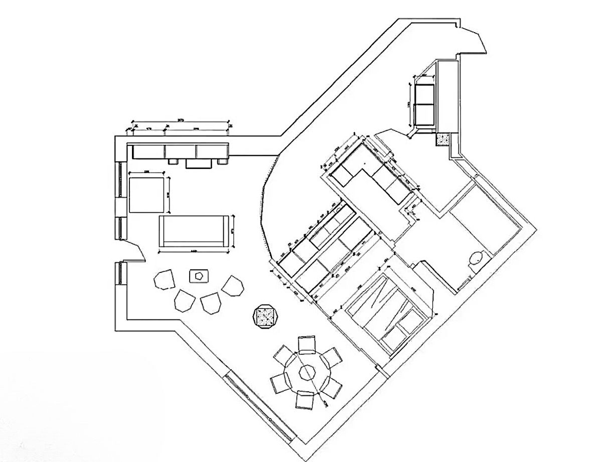 Floor plan — 1-Bedroom Apartment for Sale on Tarasa Shevchenka, 11A — New Build