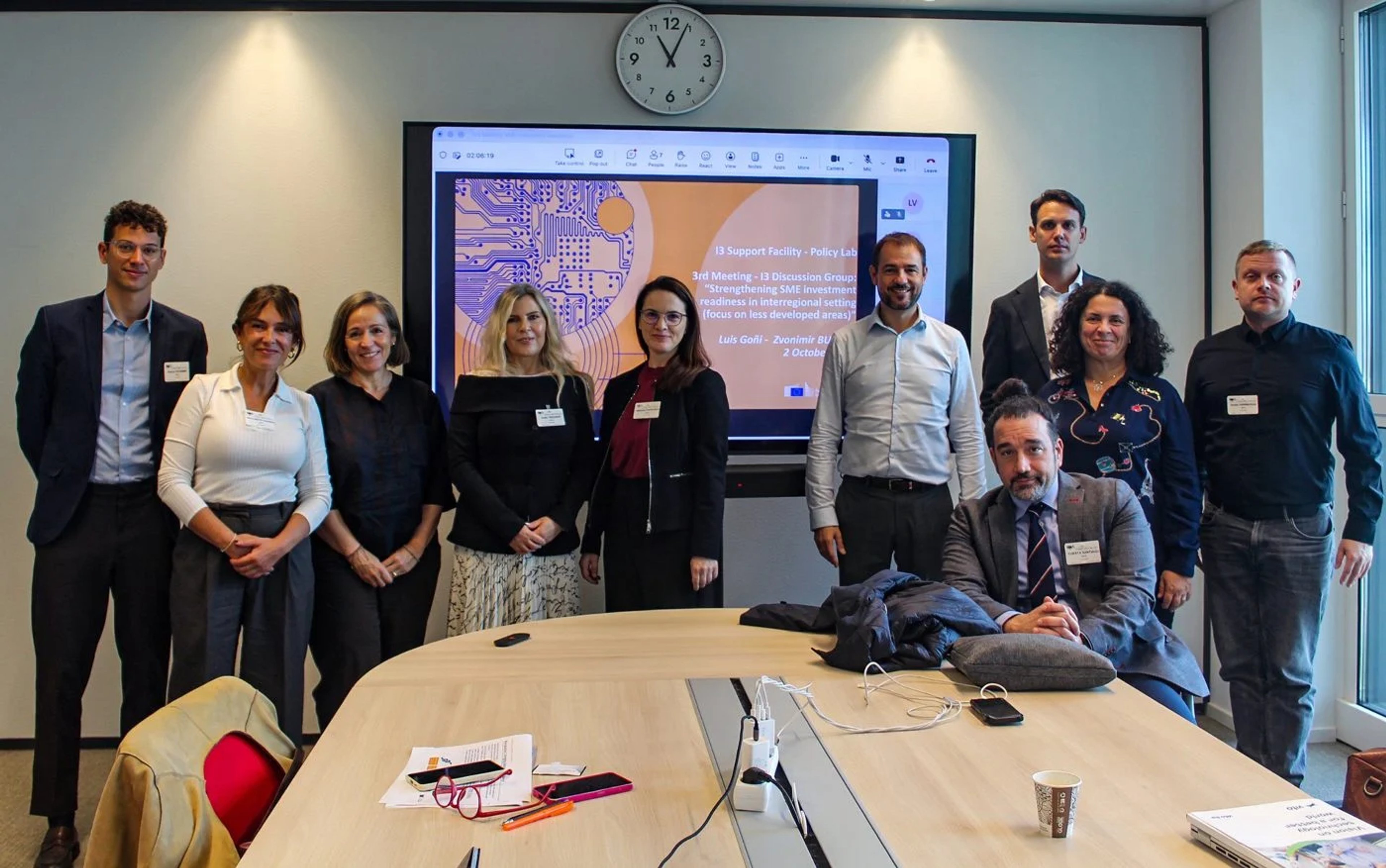 I3 discussion group meeting in Brussels, 2 October 2026