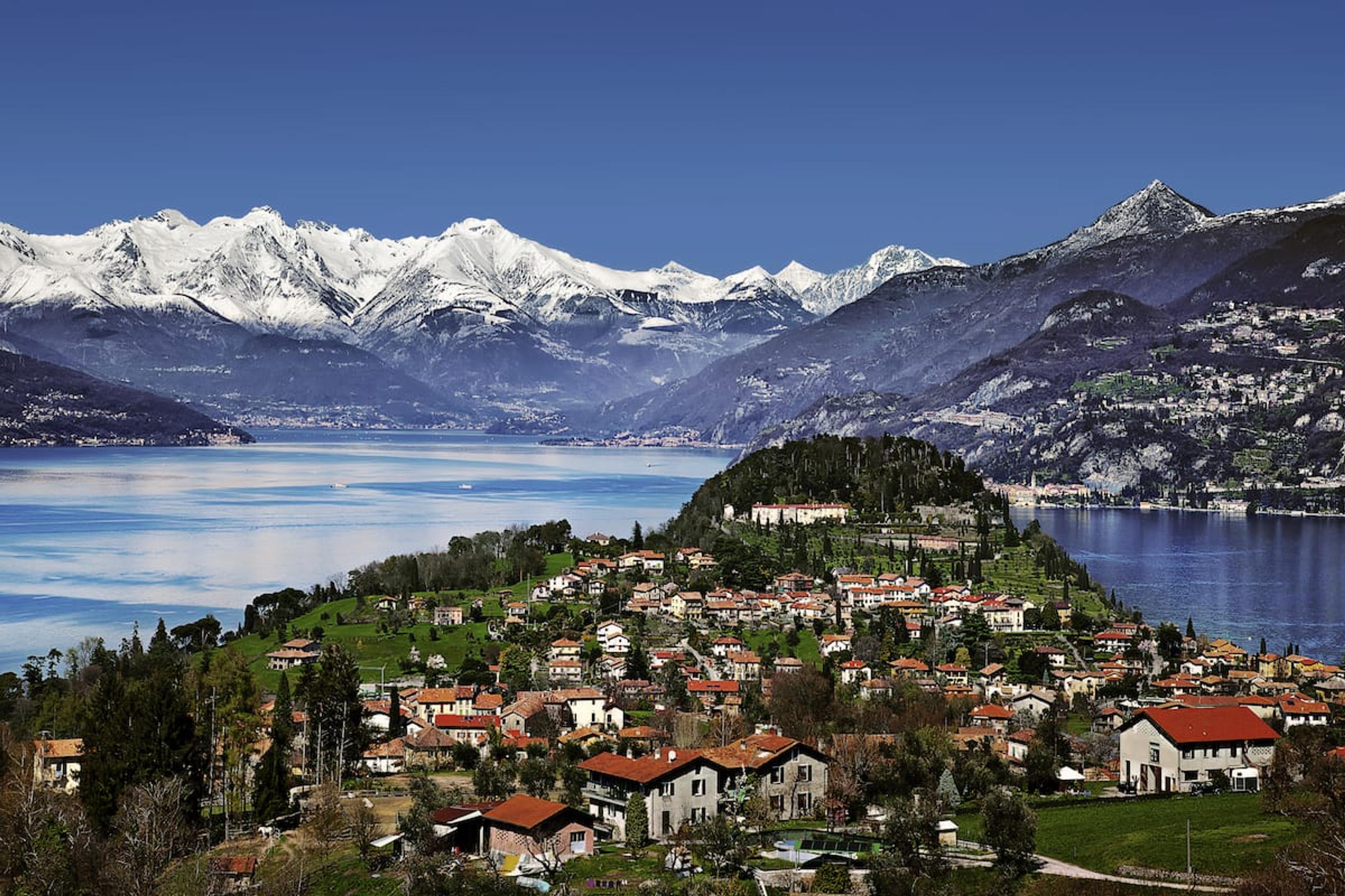 Lake Bellagio in Winter