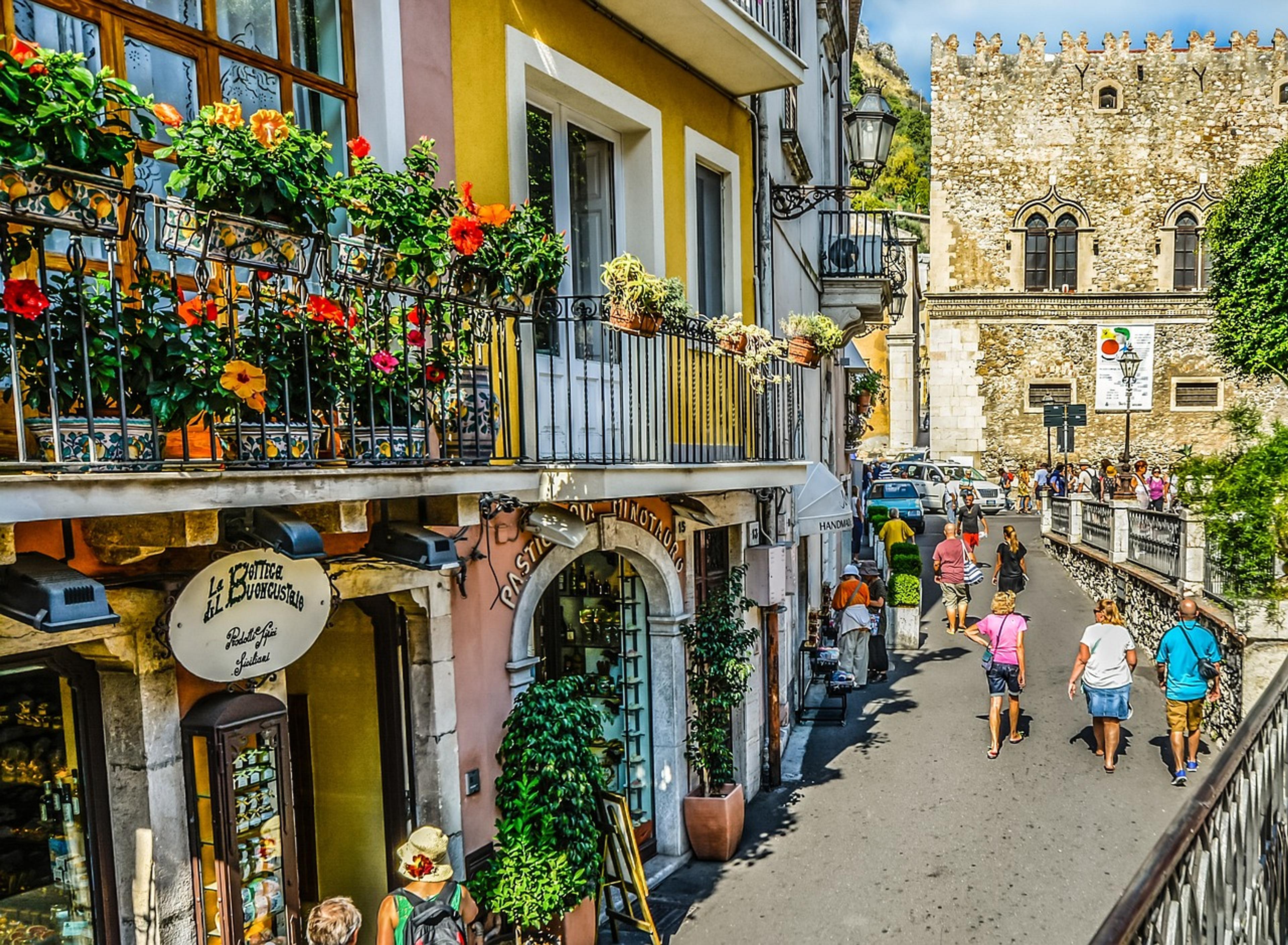 Taormina town