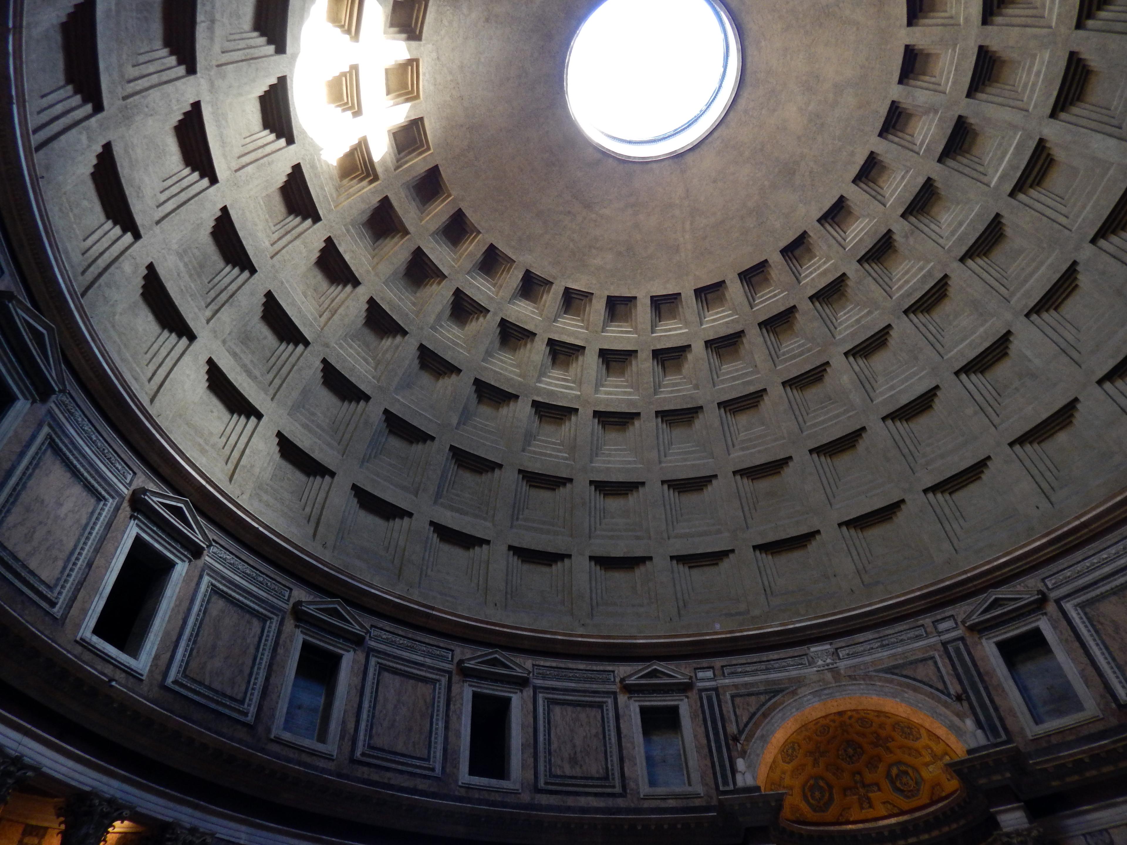 the Dome in the Pantheon