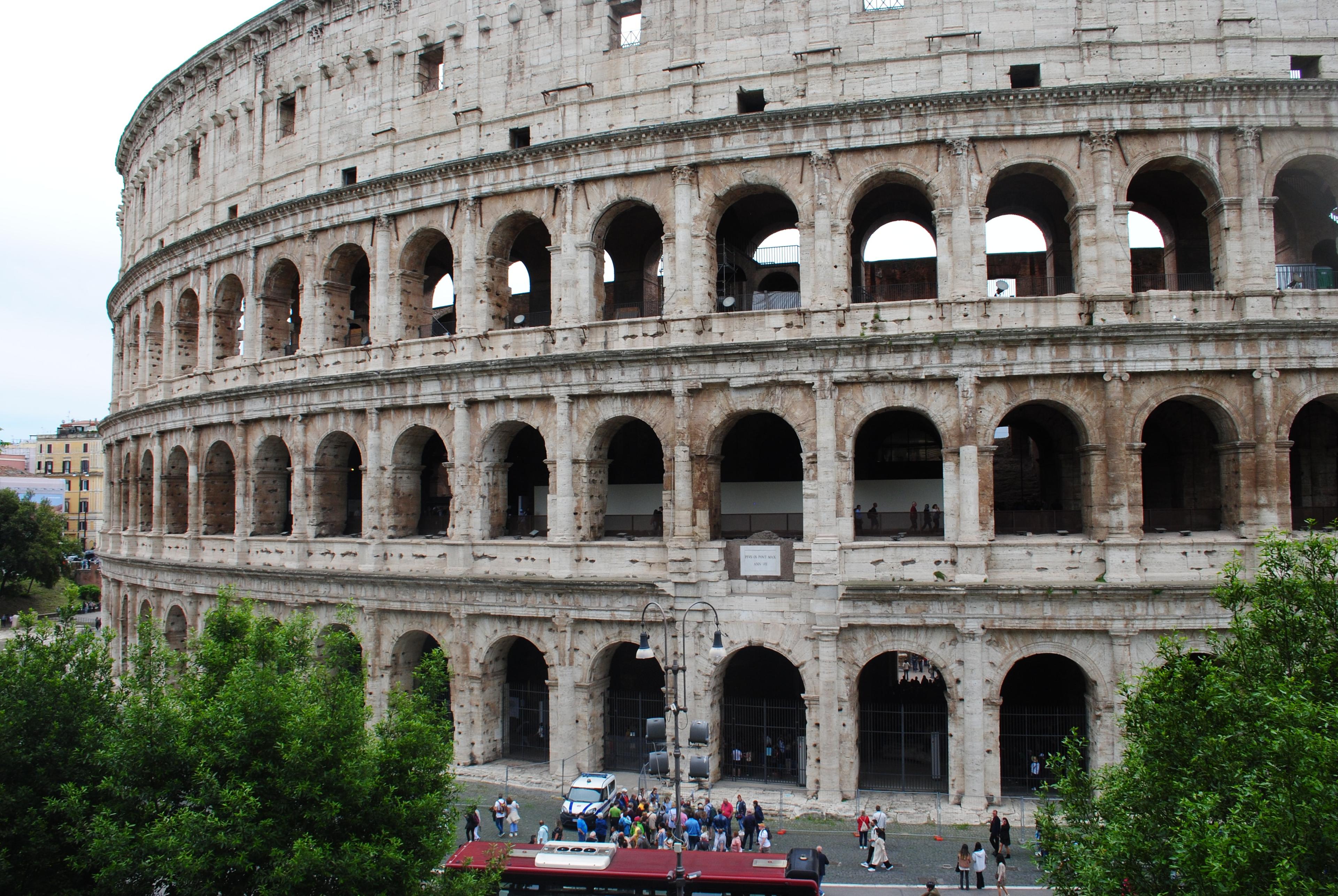 the colosseum in rome