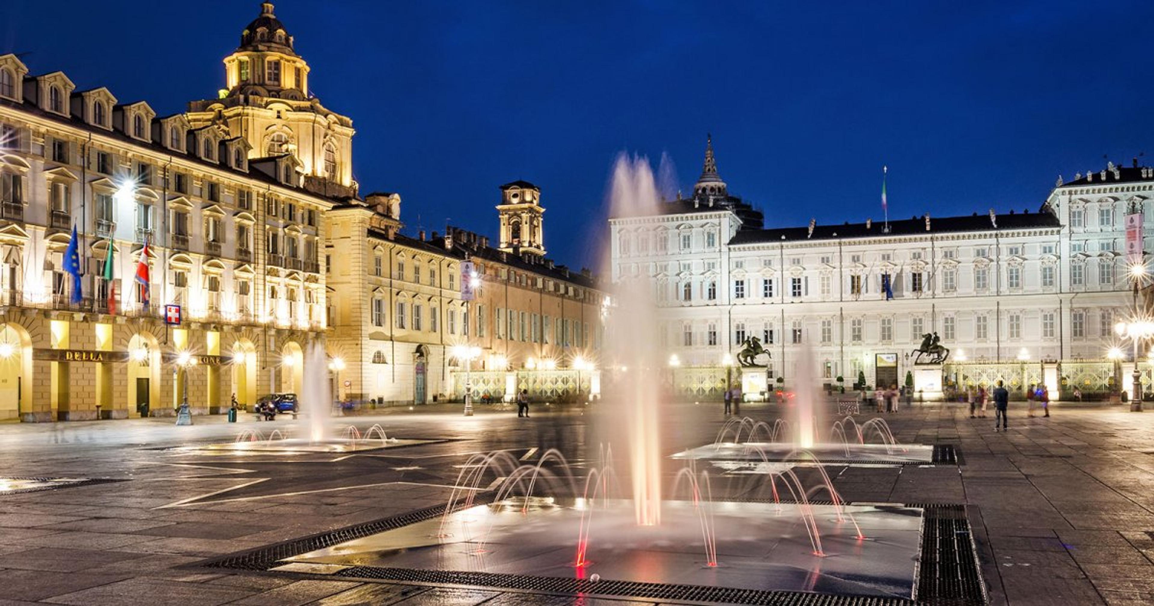 Piazza Castello in Turin