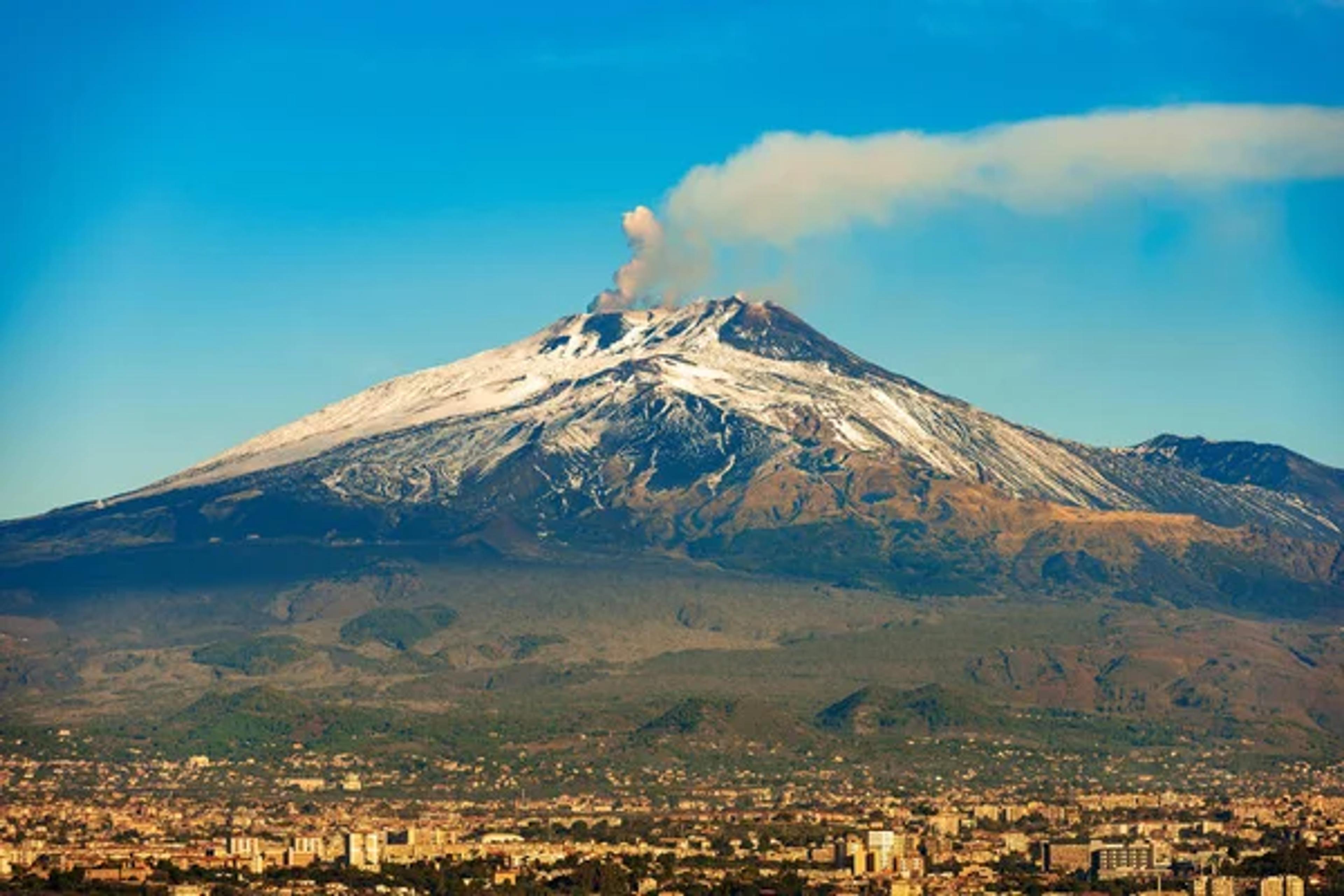 Mount Etna Volcano