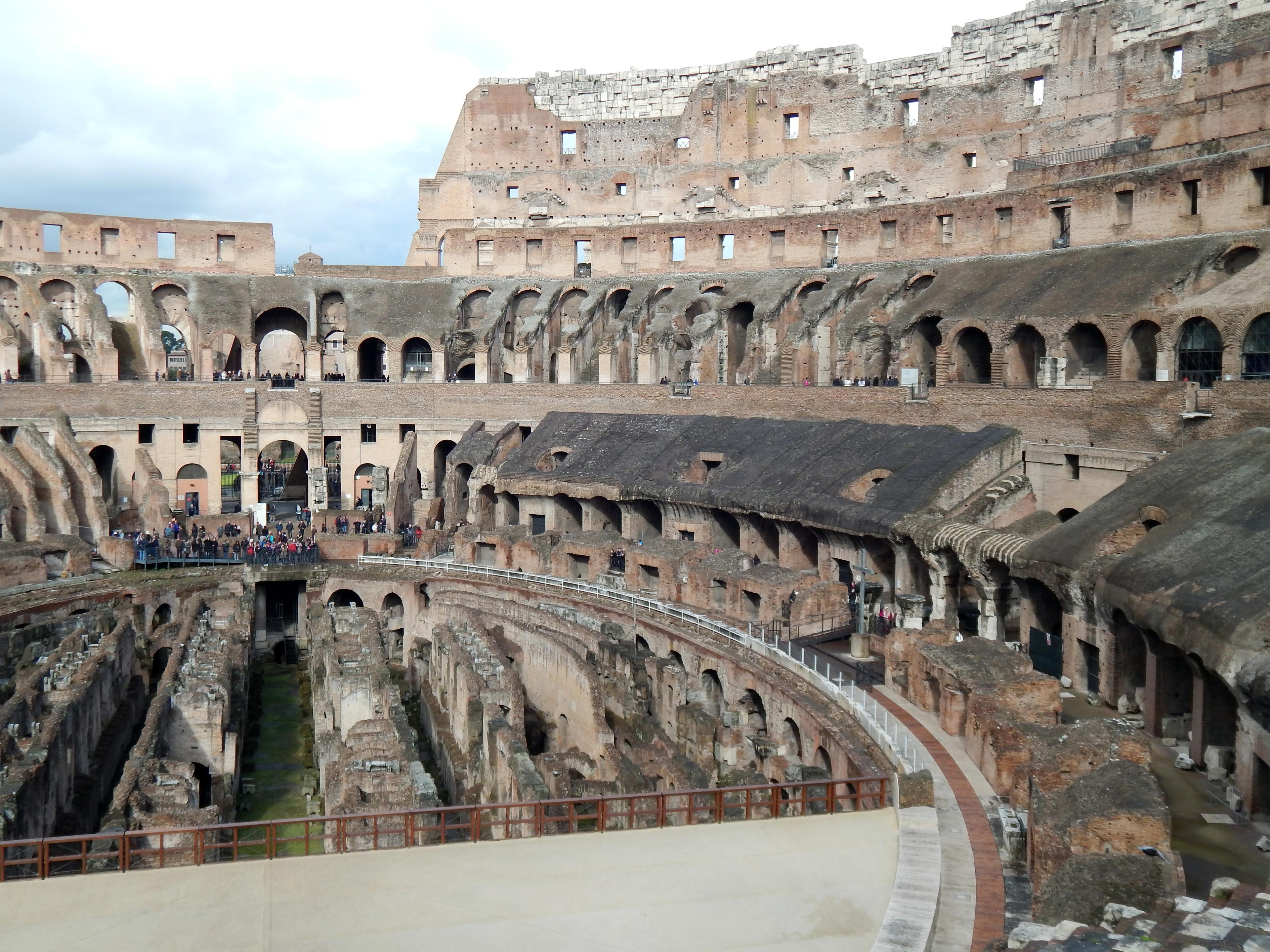 Famous landmark in Rome - The Colosseum