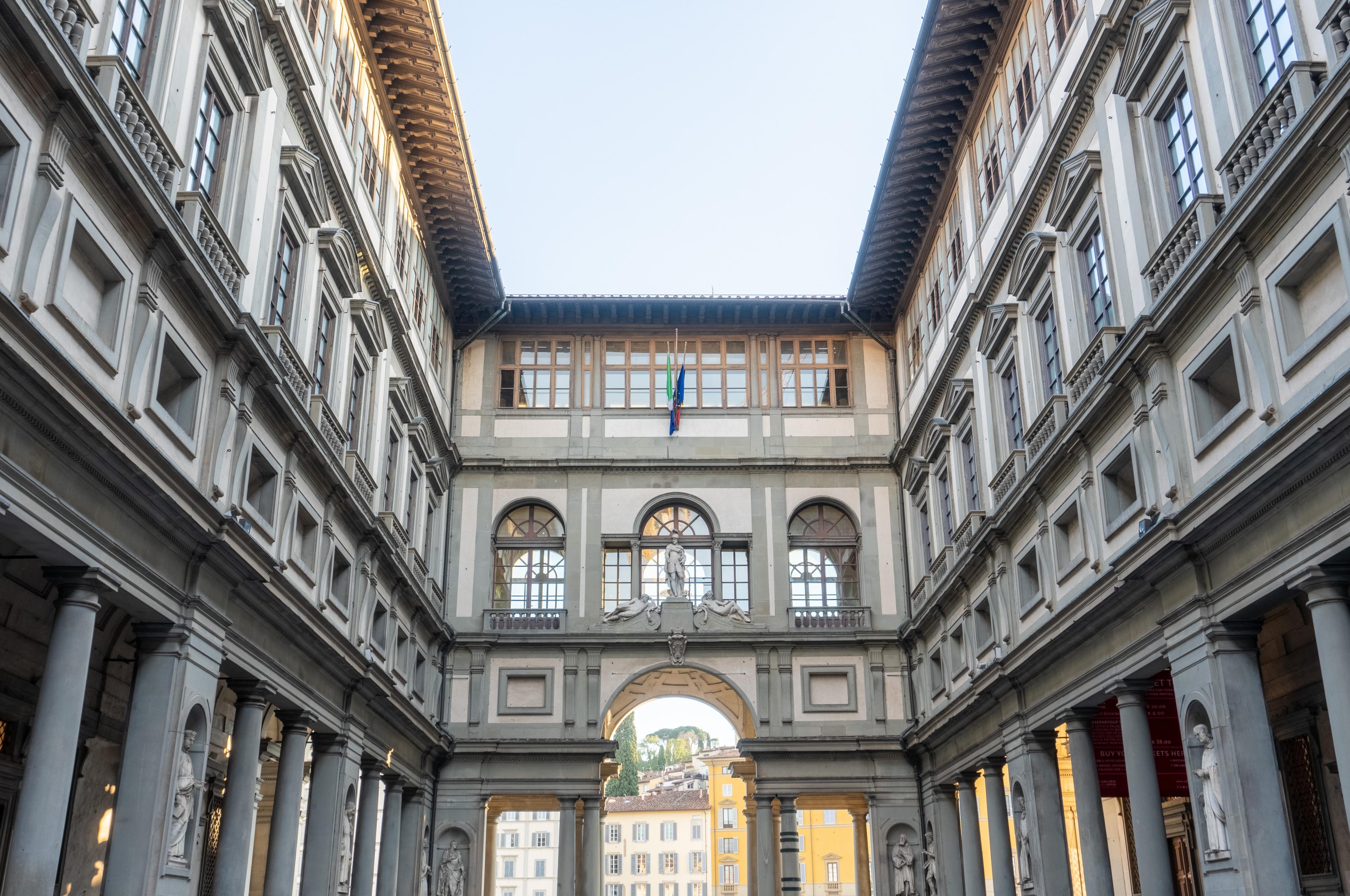 The Uffizi Gallery Florence