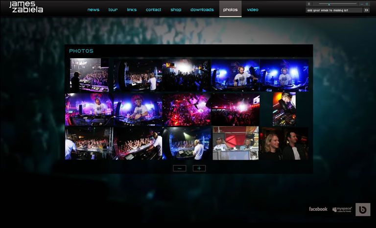 Fan photos from around the world, curated via Drupal