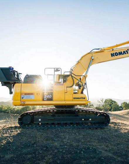komatsu excavator