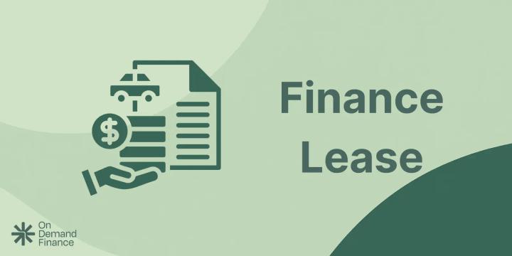 What is a finance lease?