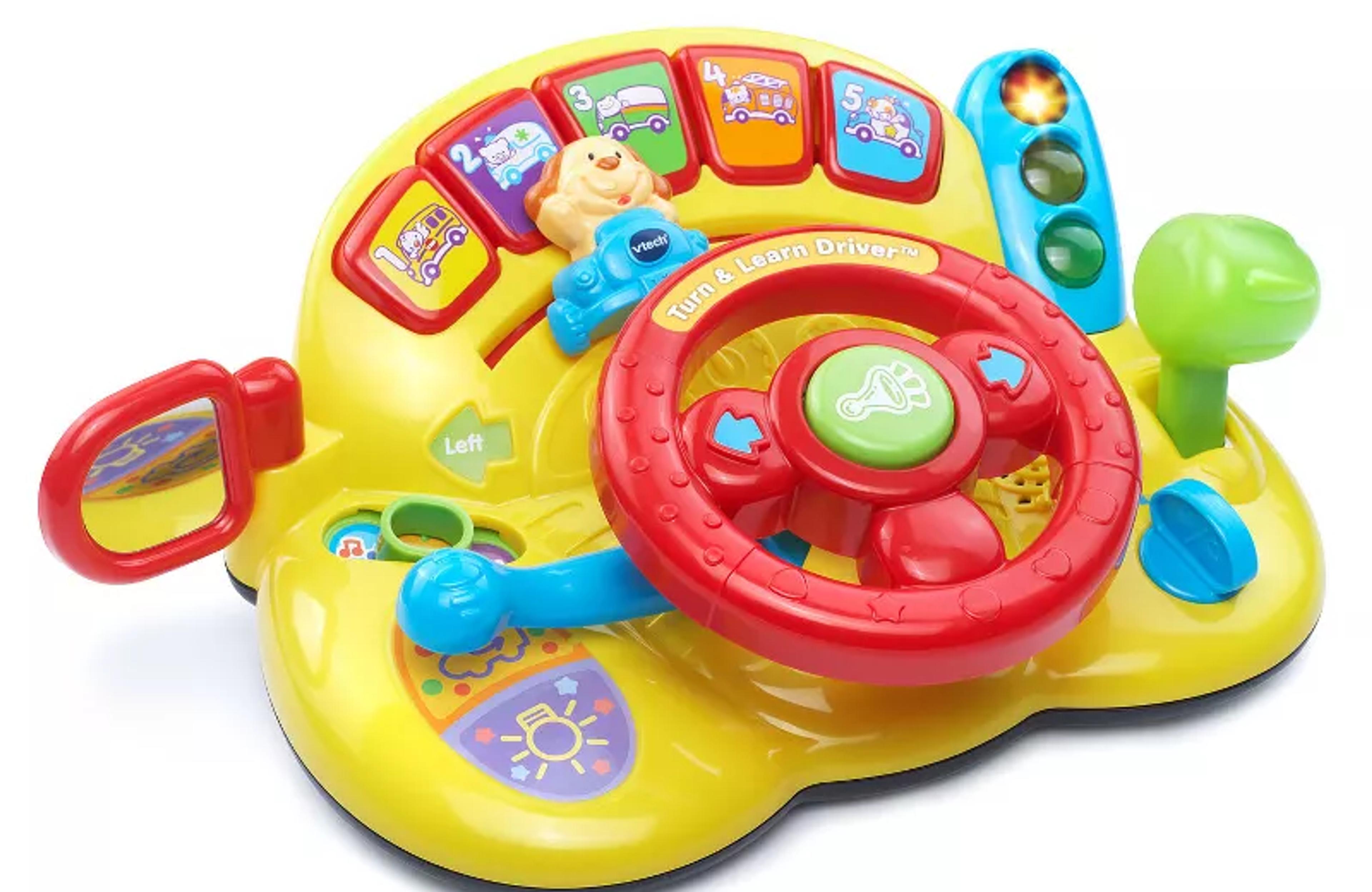 VTech Turn and Learn Driver toddler steering wheel toy