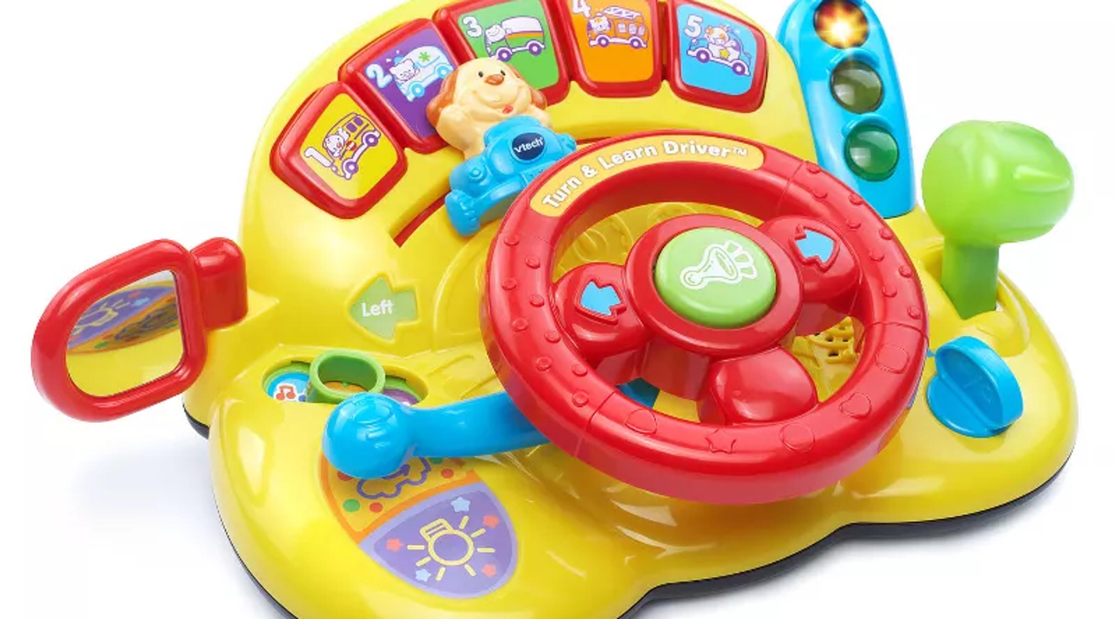 VTech Turn and Learn Driver toddler steering wheel toy