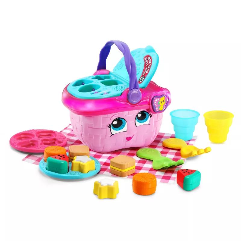 LeapFrog Shapes and Sharing Picnic Basket learning toy