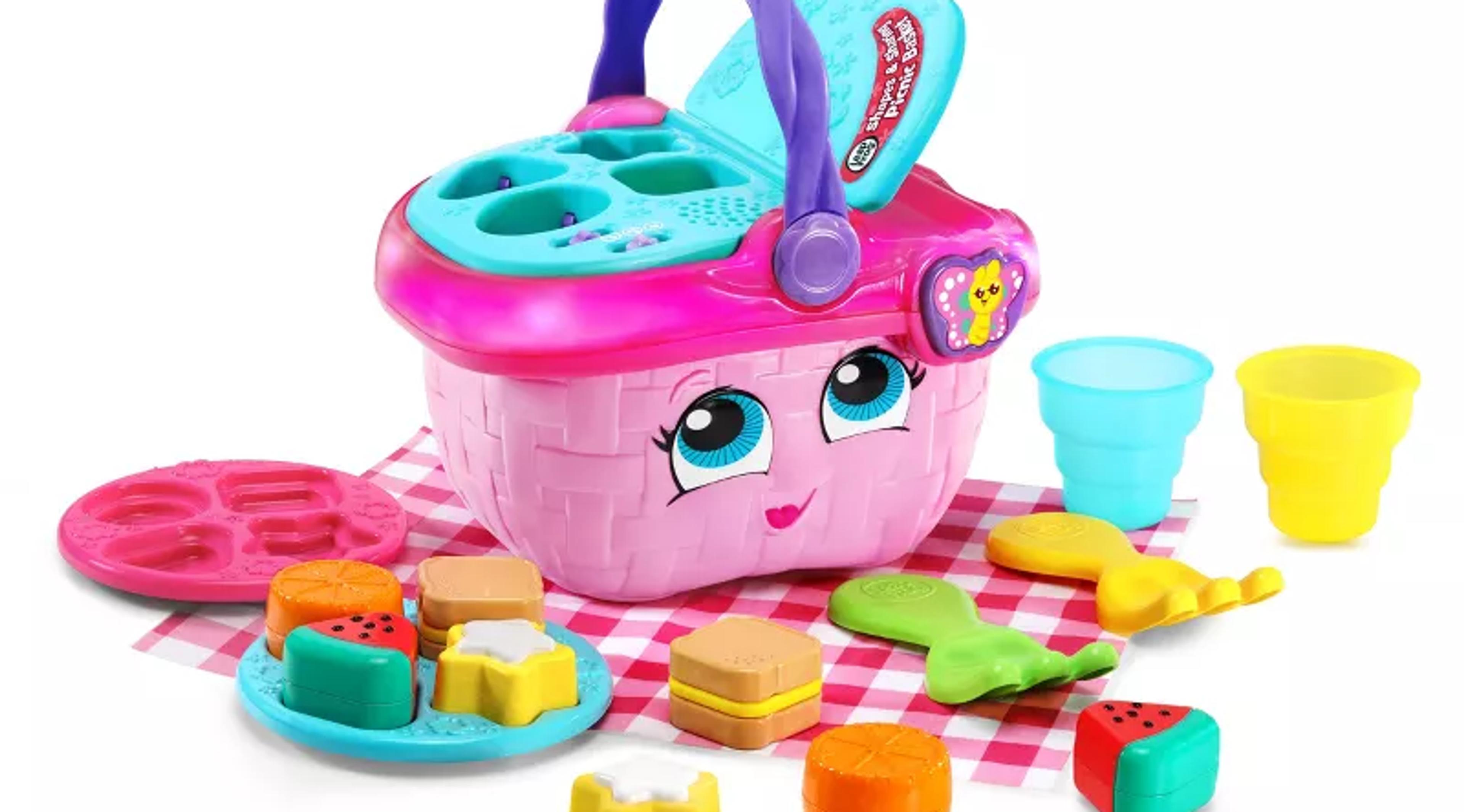 LeapFrog Shapes and Sharing Picnic Basket learning toy