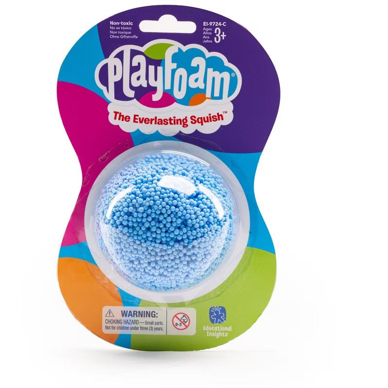 Educational Insights Playfoam Jumbo Pod set of 12 colorful sensory foam pods