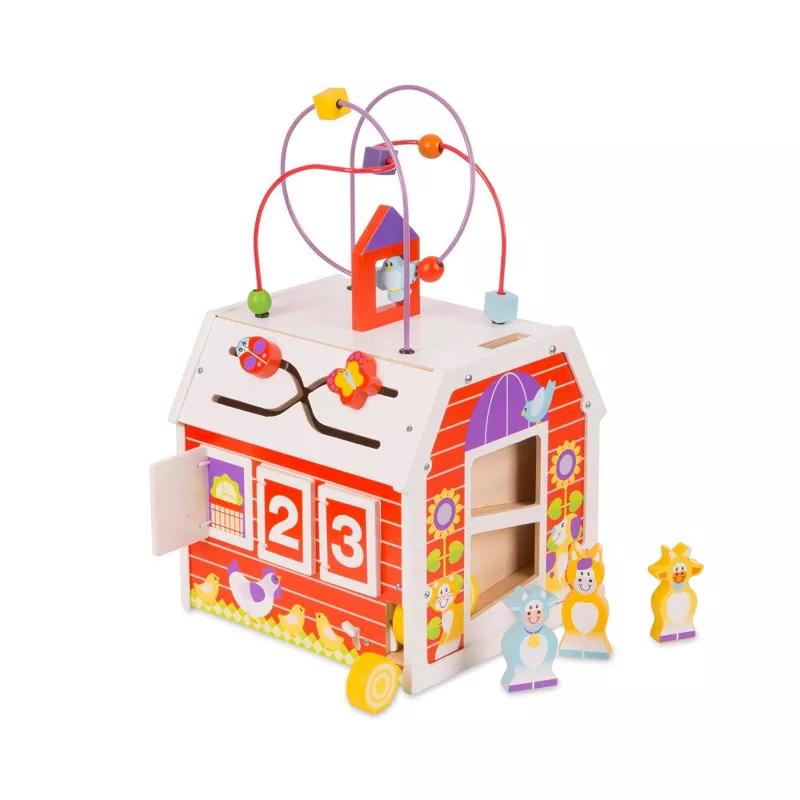 Melissa and Doug First Play wooden activity barn
