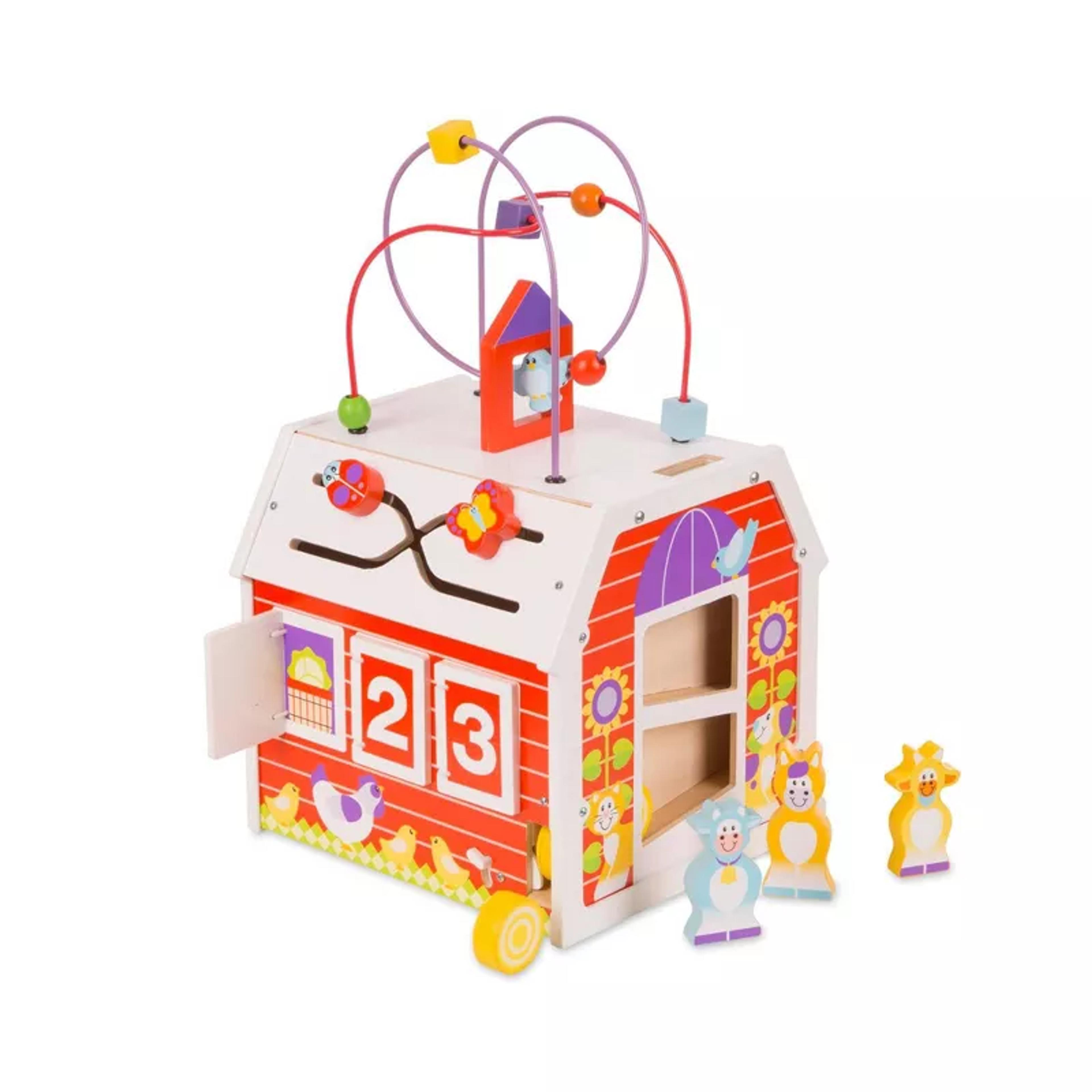 Melissa and Doug First Play wooden activity barn