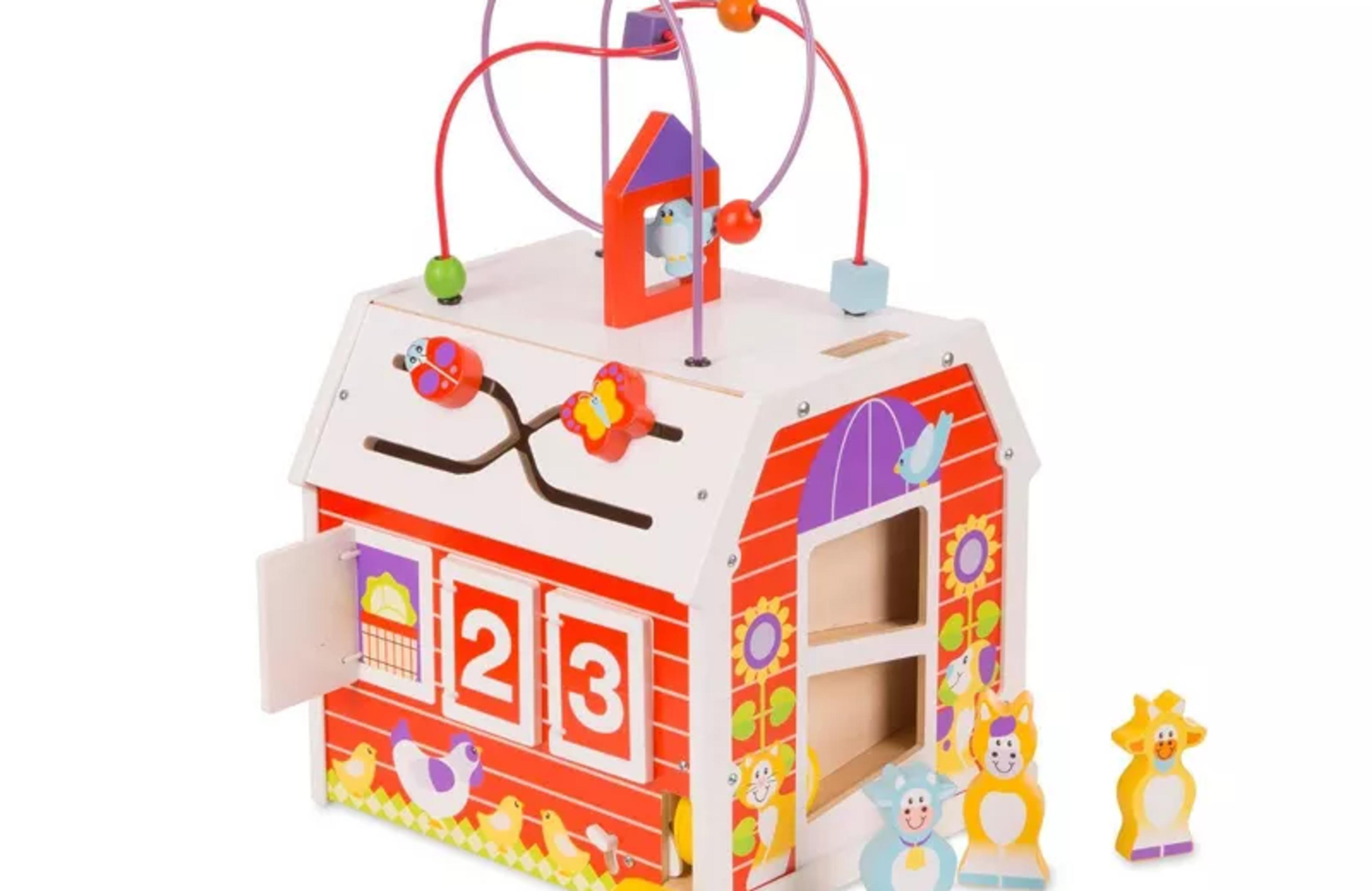 Melissa and Doug First Play wooden activity barn