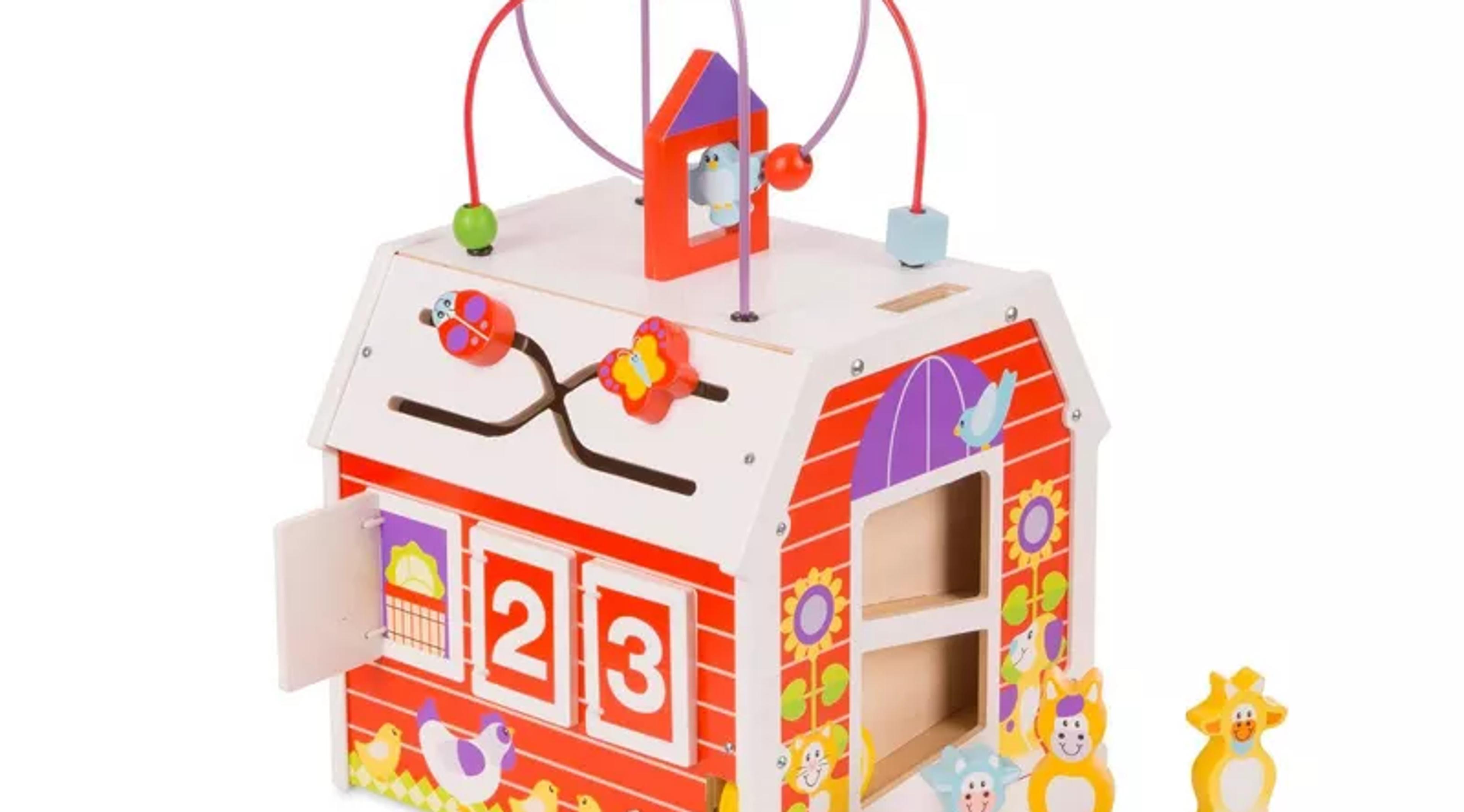 Melissa and Doug First Play wooden activity barn