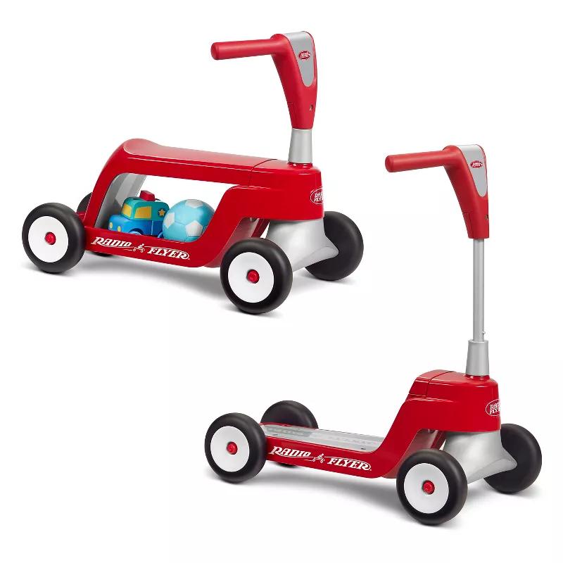 Radio Flyer Scoot 2 Scooter red ride-on for toddlers