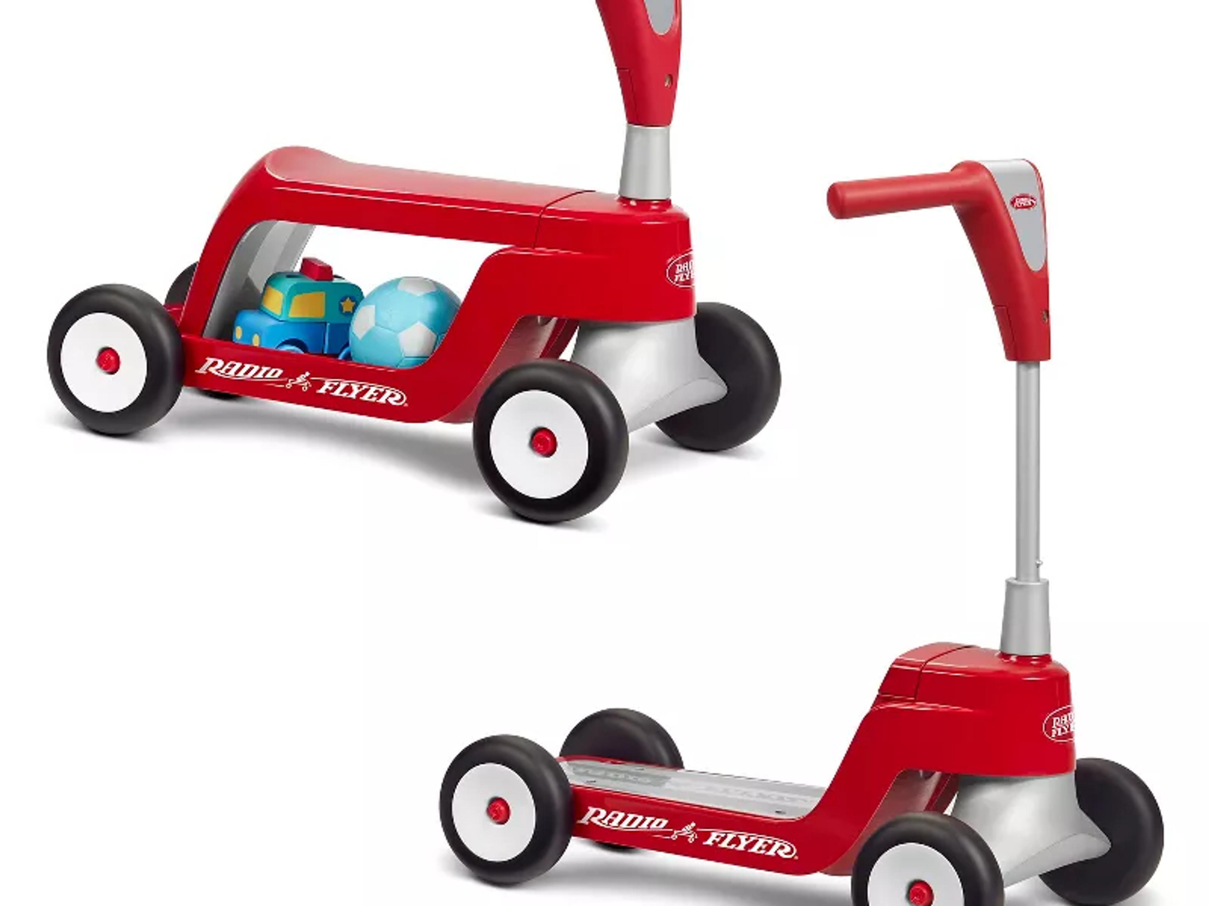 Radio Flyer Scoot 2 Scooter red ride-on for toddlers