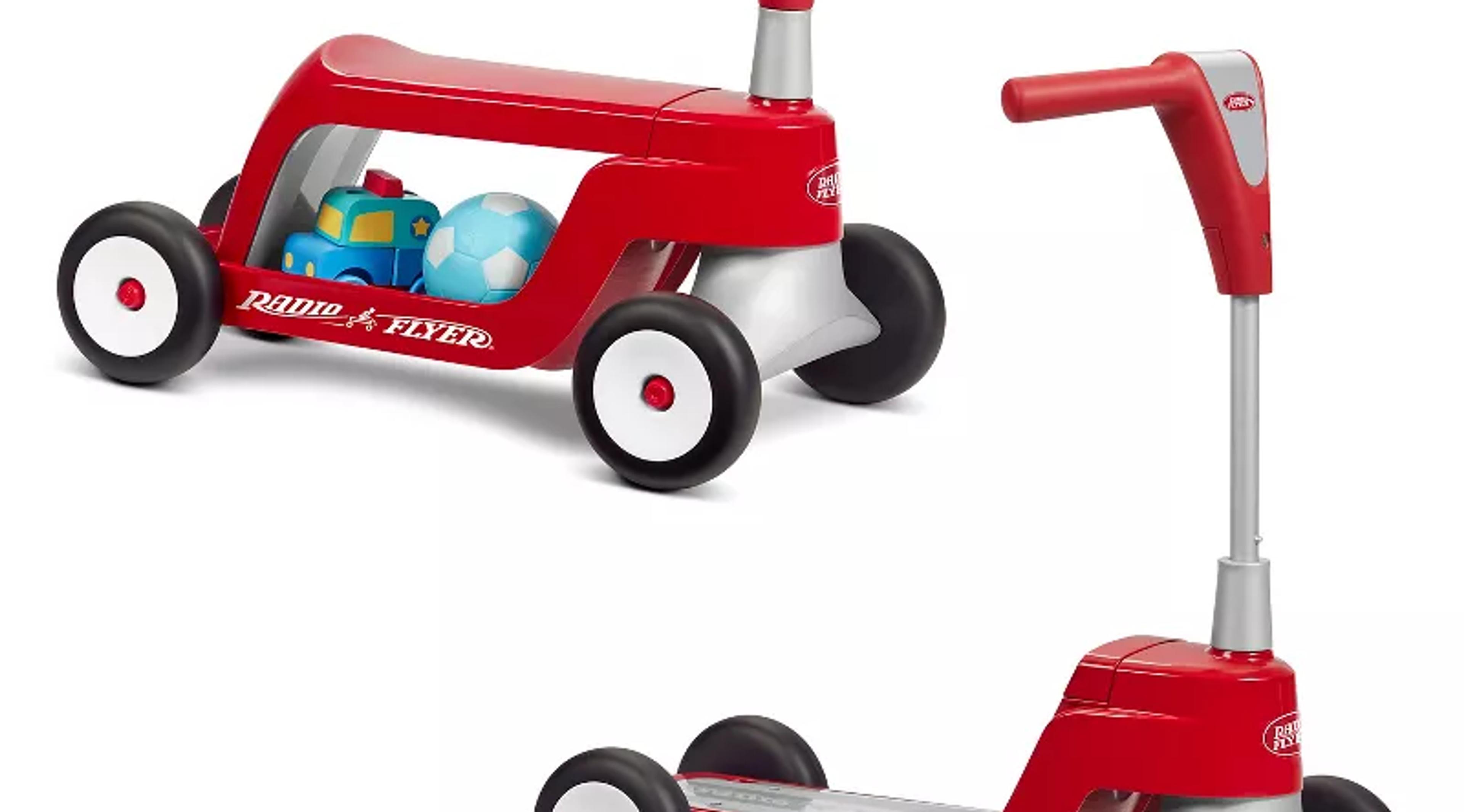 Radio Flyer Scoot 2 Scooter red ride-on for toddlers