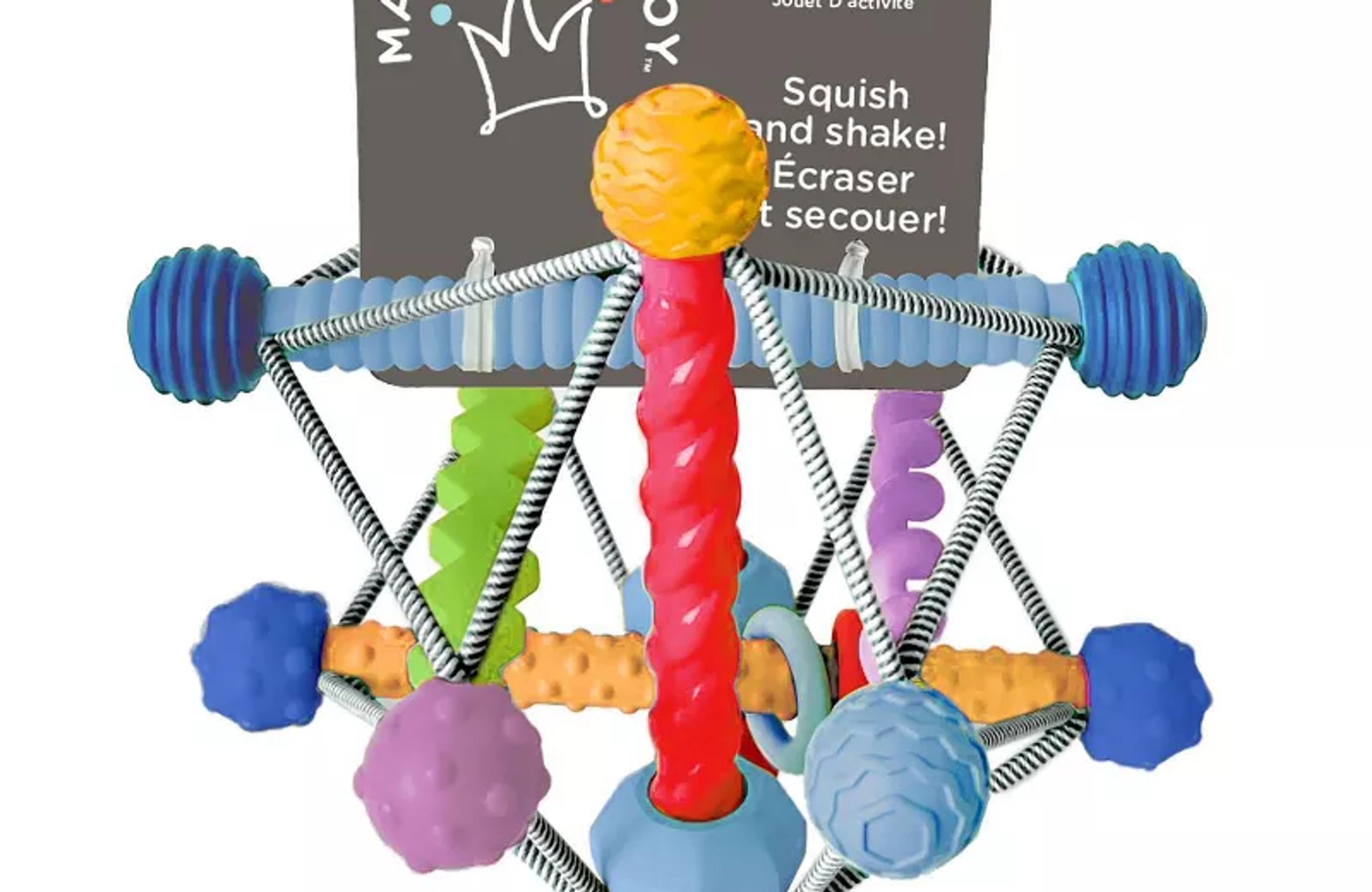 Manhattan Toy Whirzle flexible loop and bead baby toy