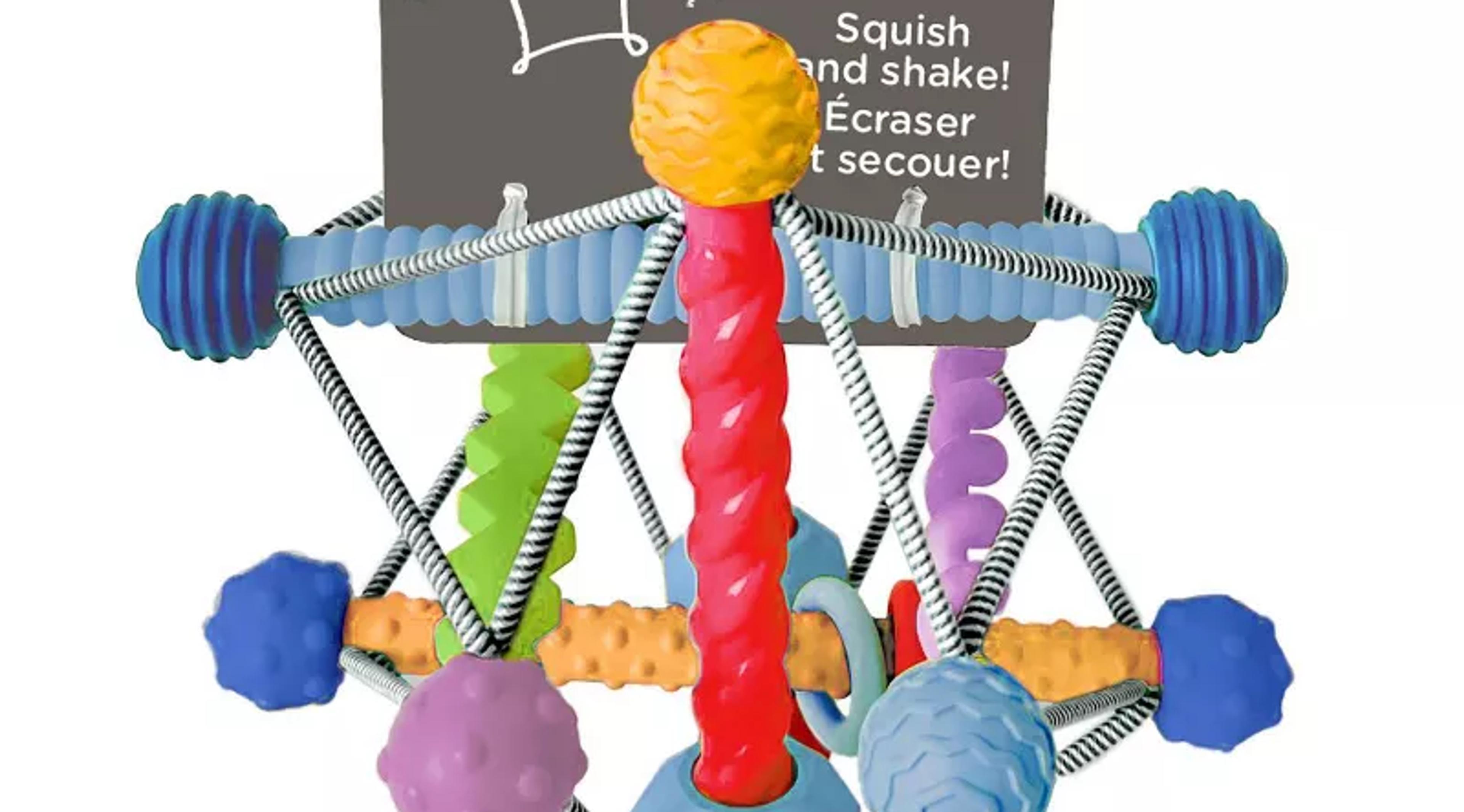 Manhattan Toy Whirzle flexible loop and bead baby toy